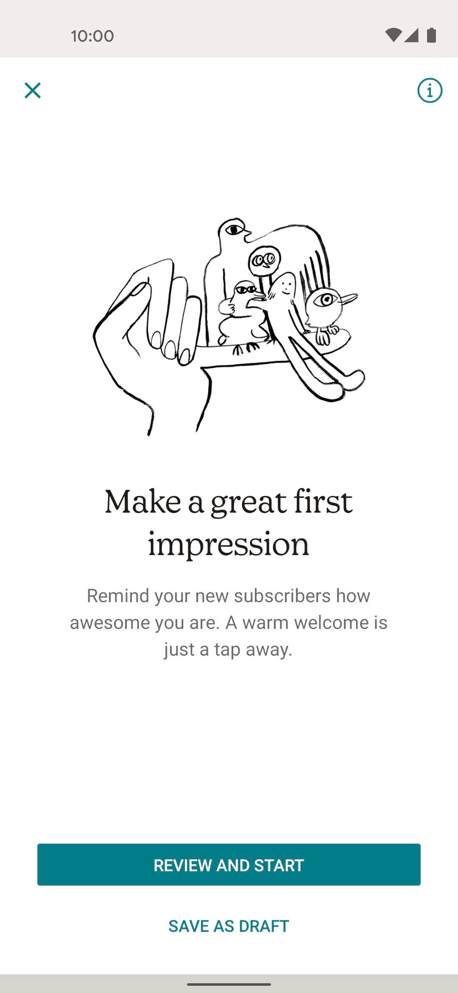 Mailchimp Android Business interface screenshot 7