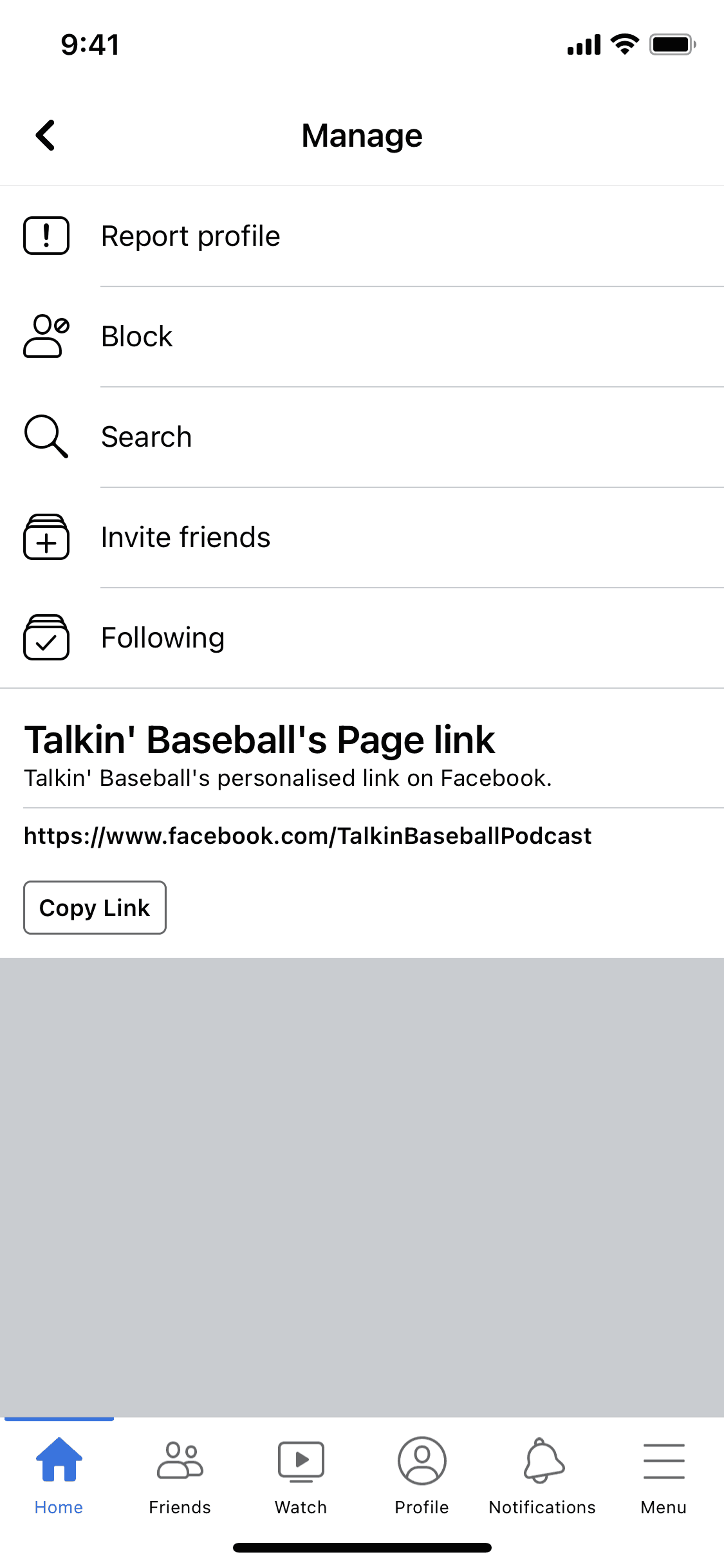 Facebook iOS Social Networking interface screenshot 15