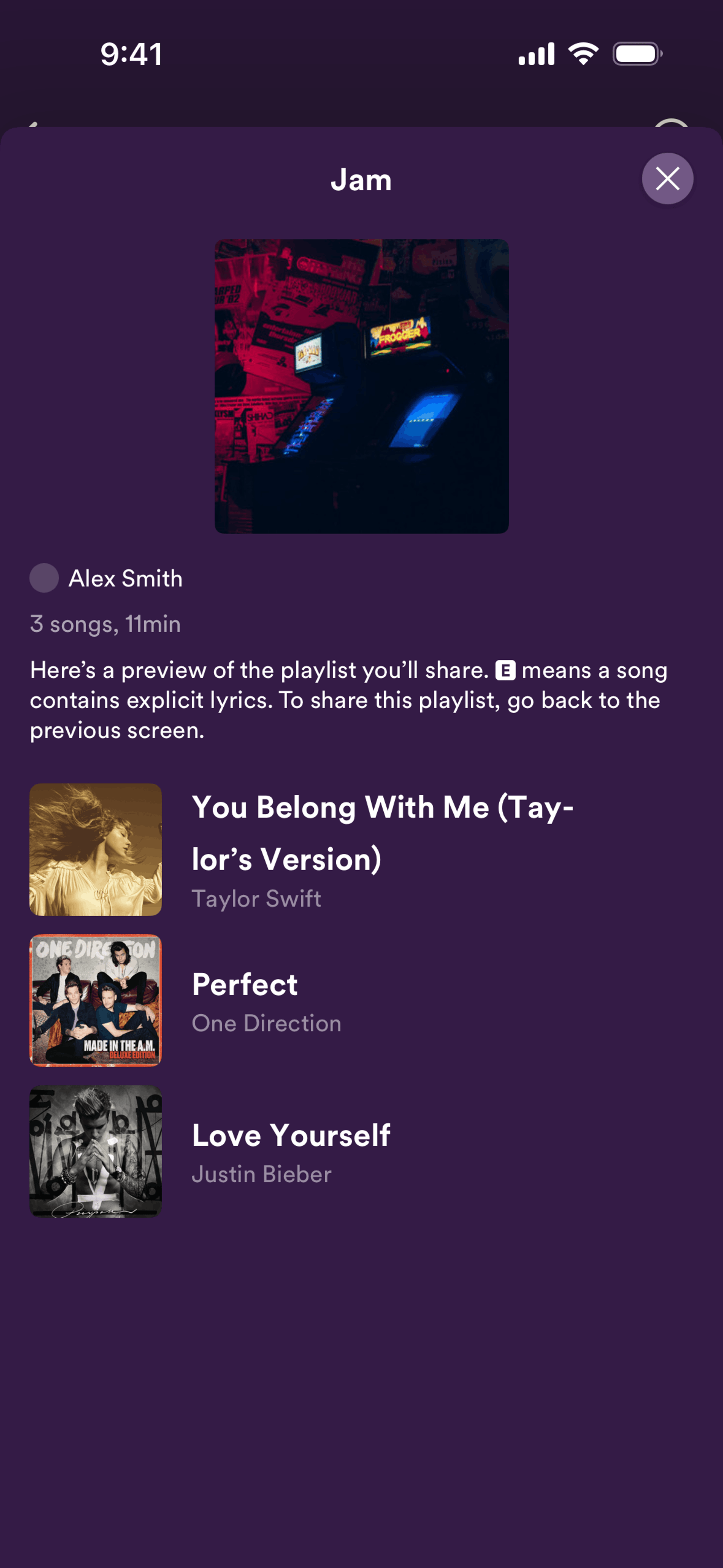 Spotify Kids iOS Music & Audio interface screenshot 12