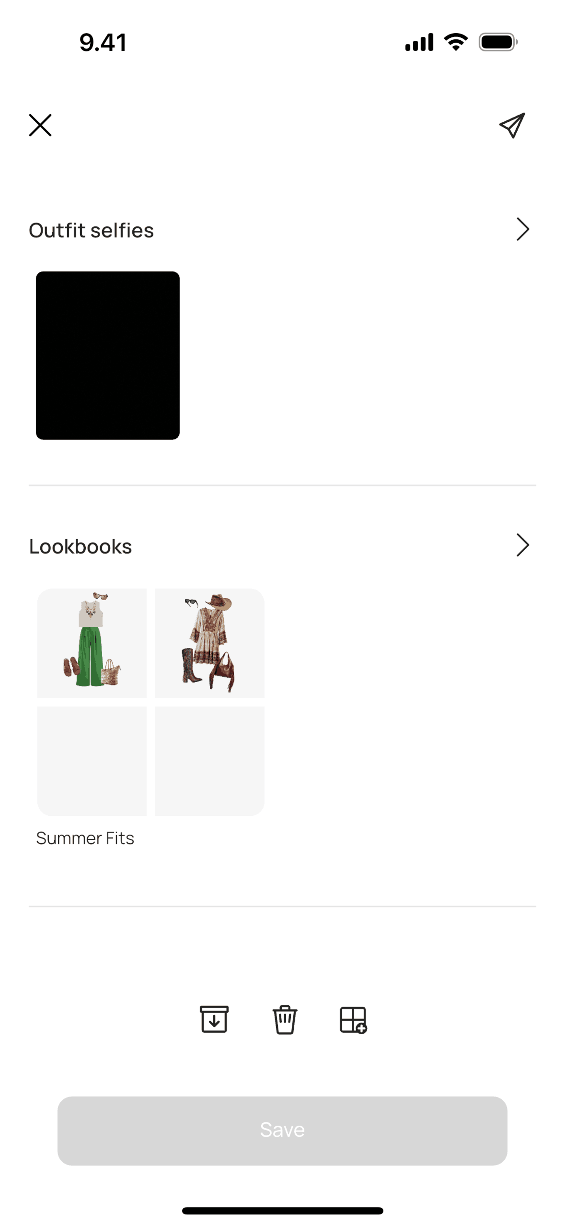 Whering iOS Lifestyle interface screenshot 4