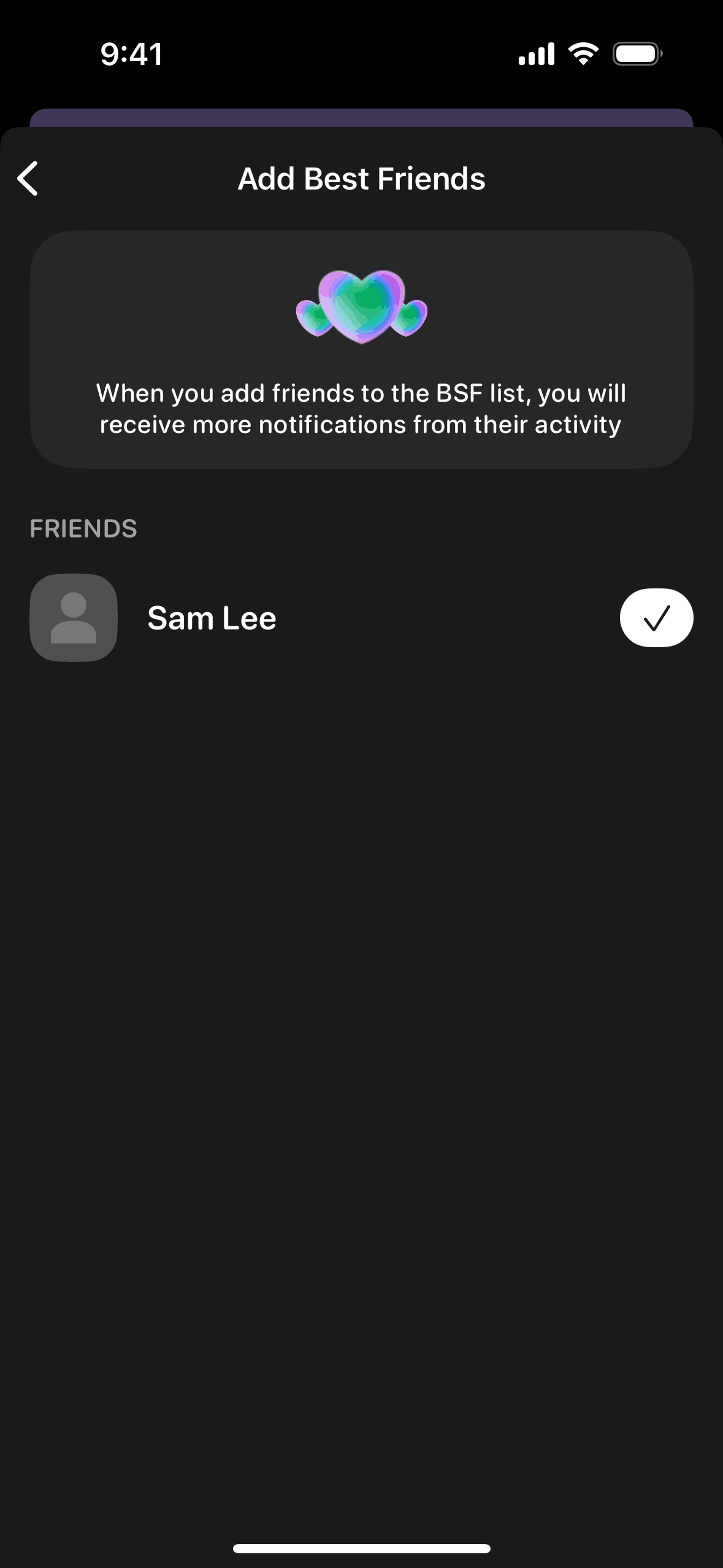 Airbuds Widget iOS Social Networking interface screenshot 14