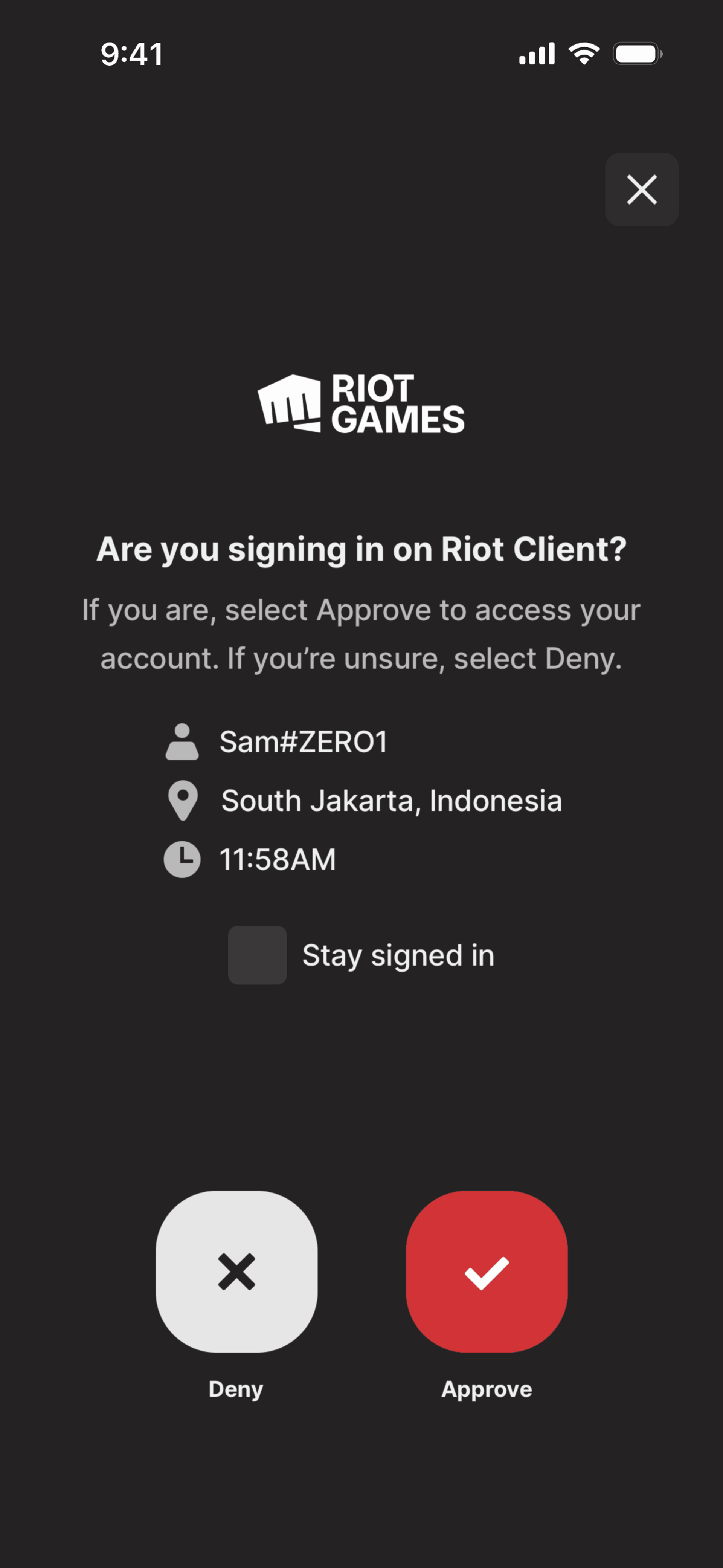 Riot Mobile iOS Entertainment interface screenshot 13