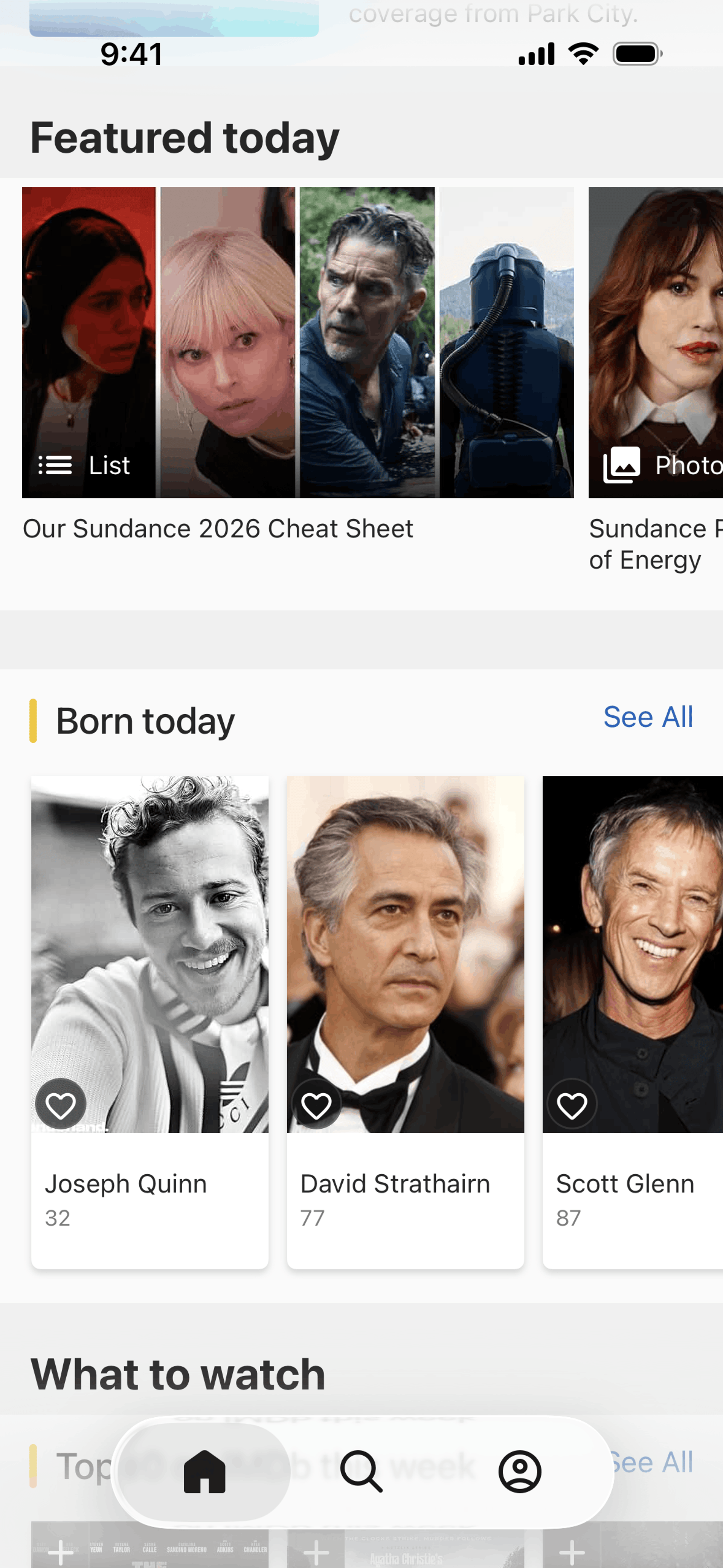 IMDb iOS Entertainment interface screenshot 24