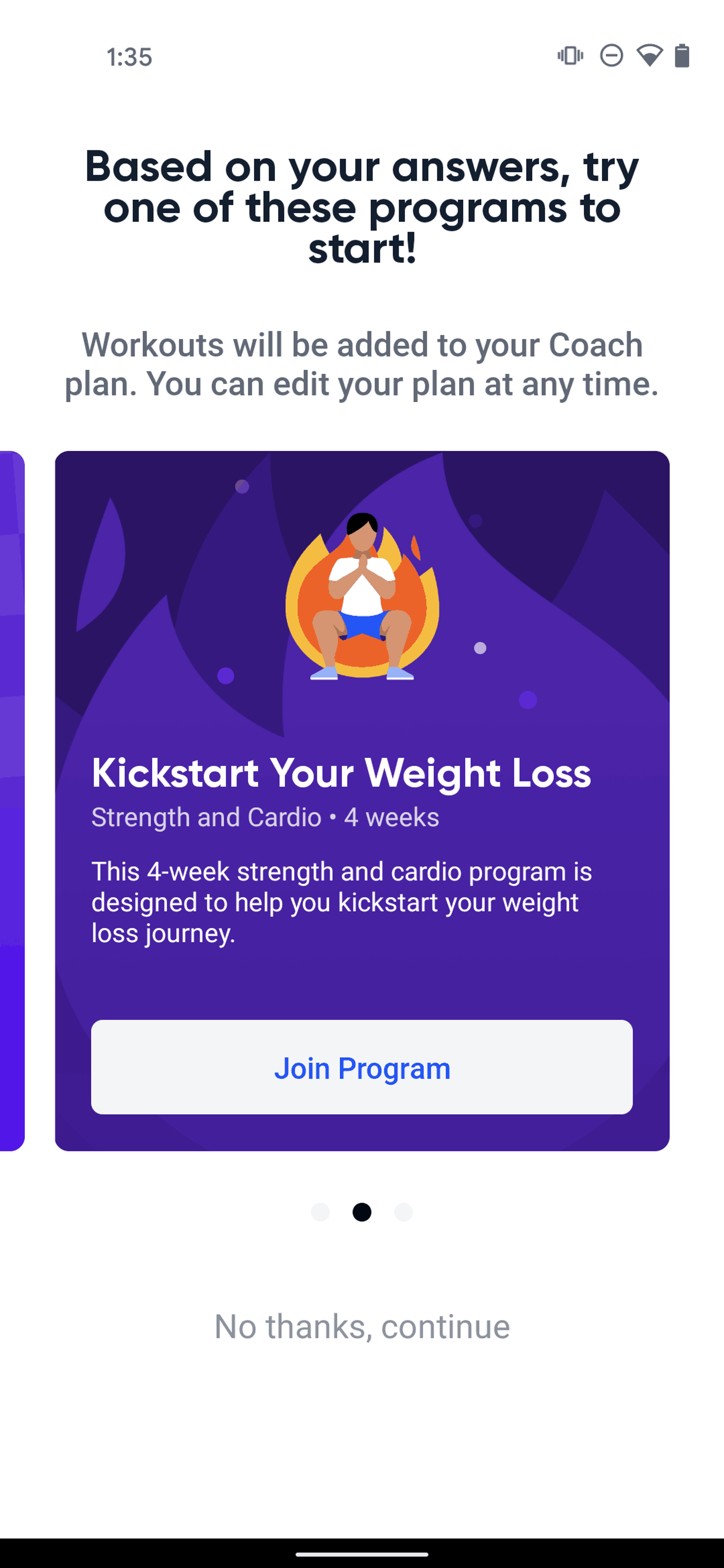 Aaptiv Android Health & Fitness interface screenshot 23