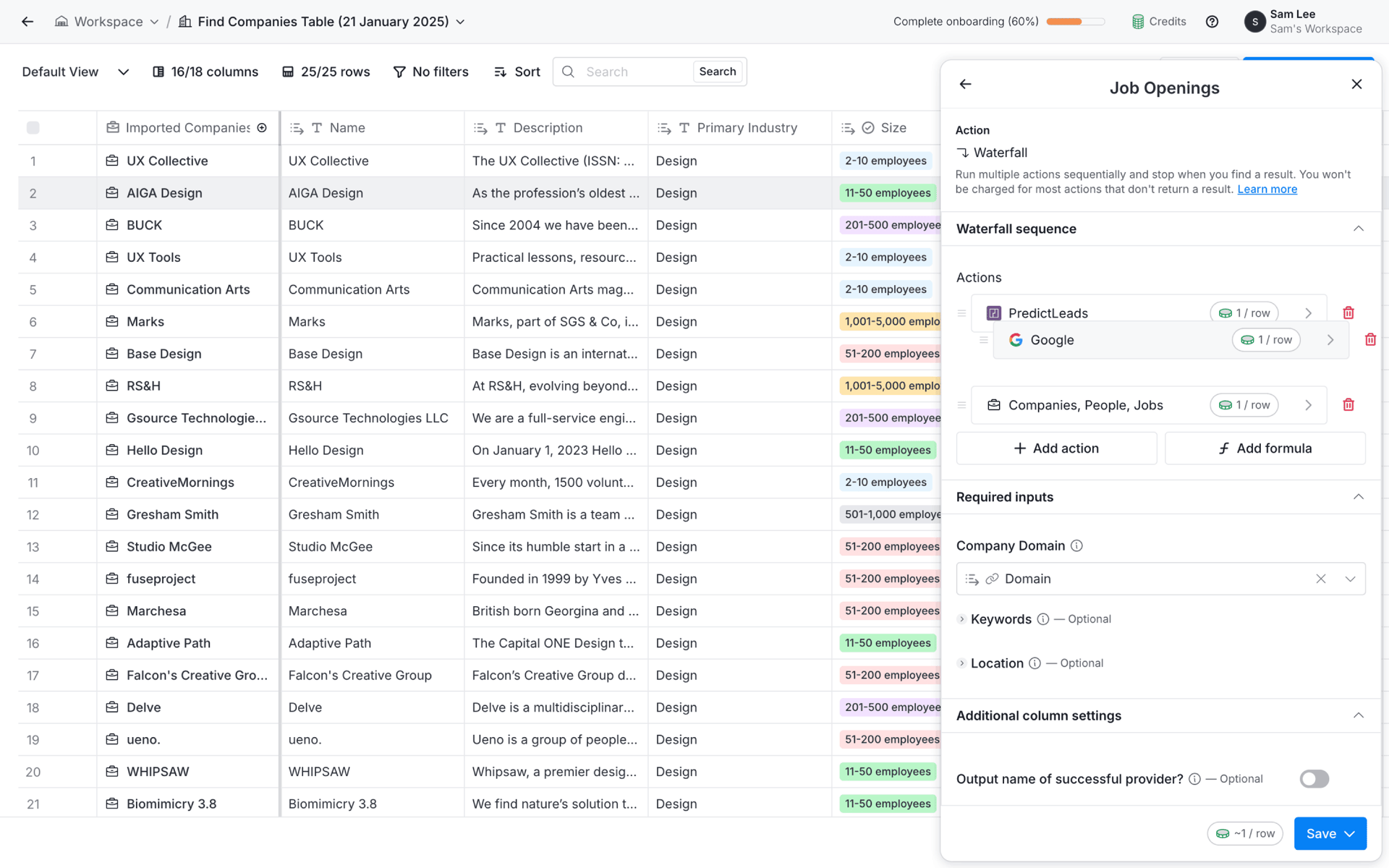 Clay Web Business interface screenshot 10