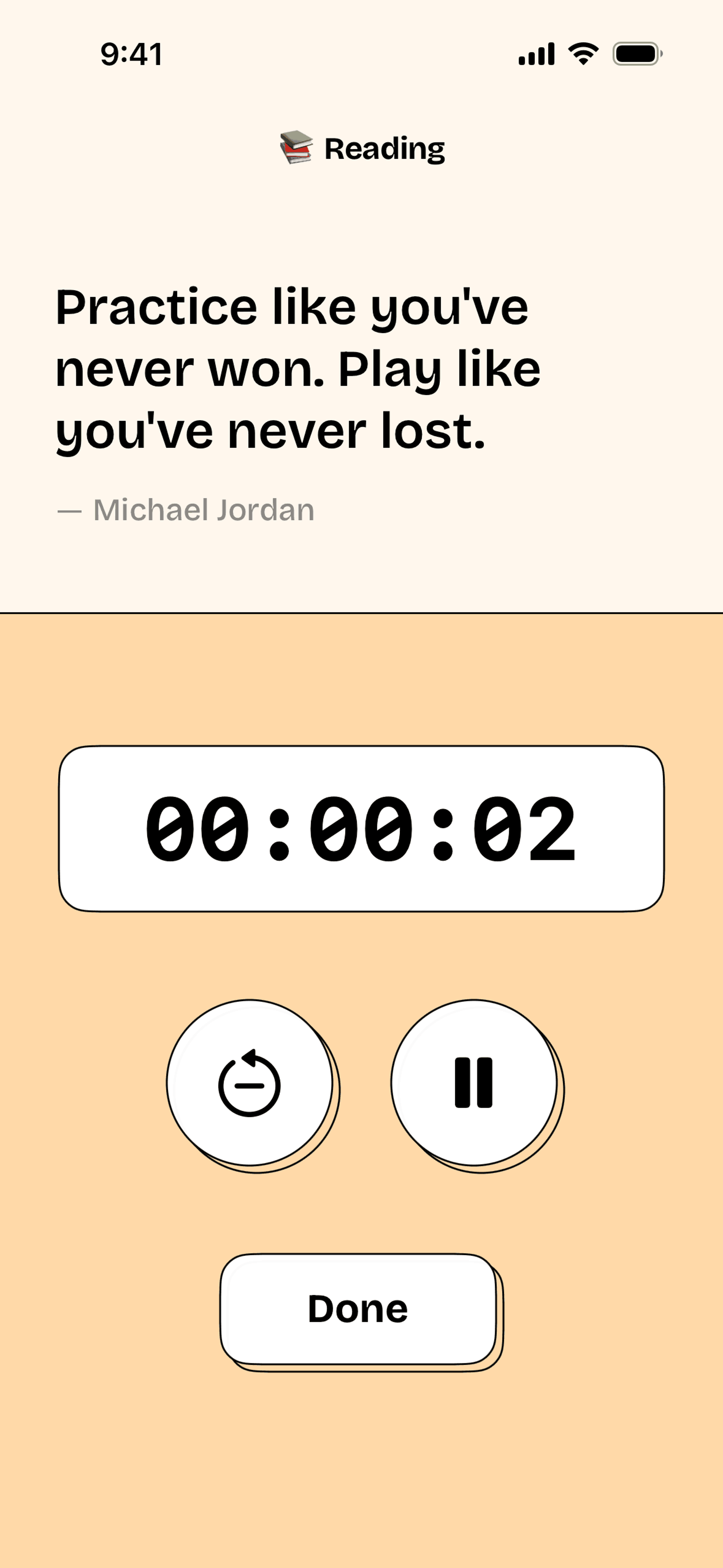 timespent iOS Productivity interface screenshot 14