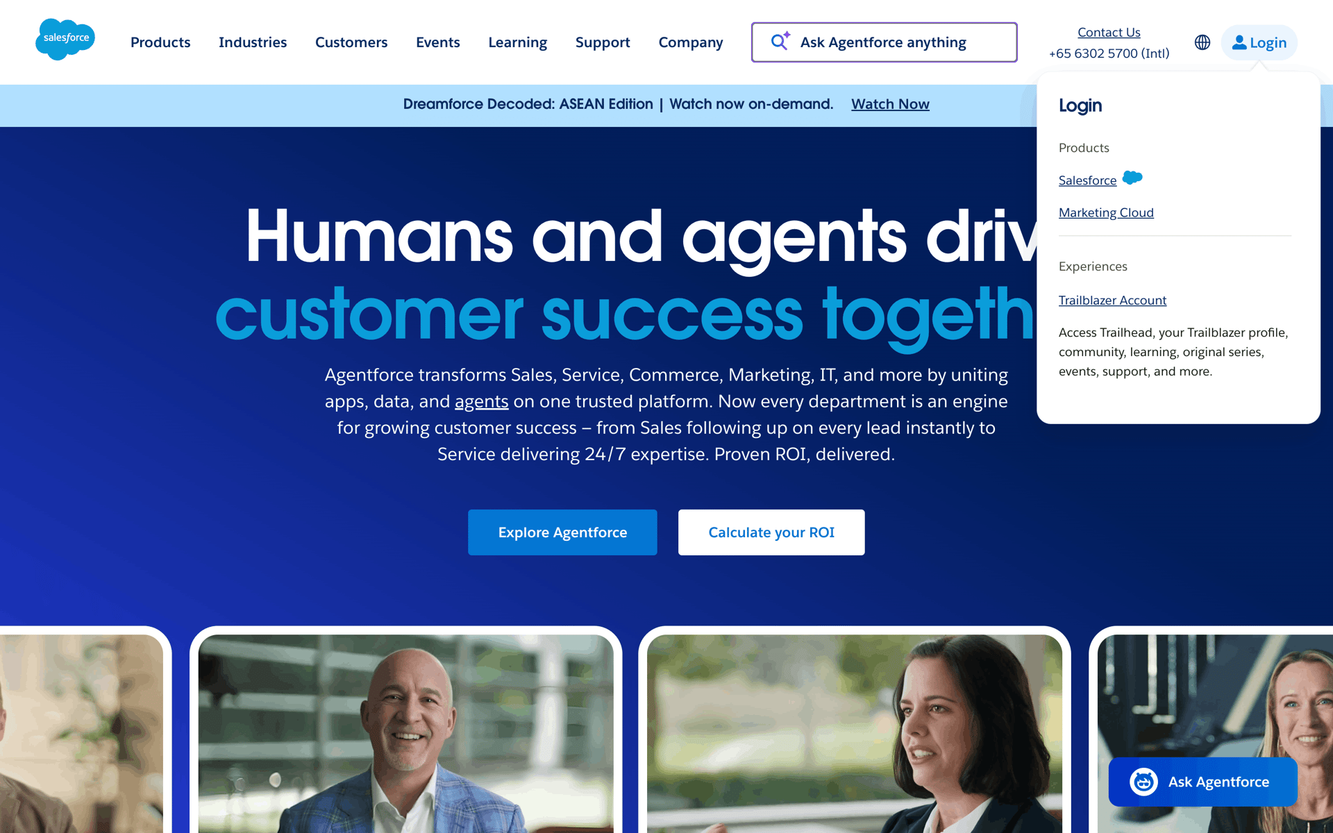 Salesforce Web Business interface screenshot 14