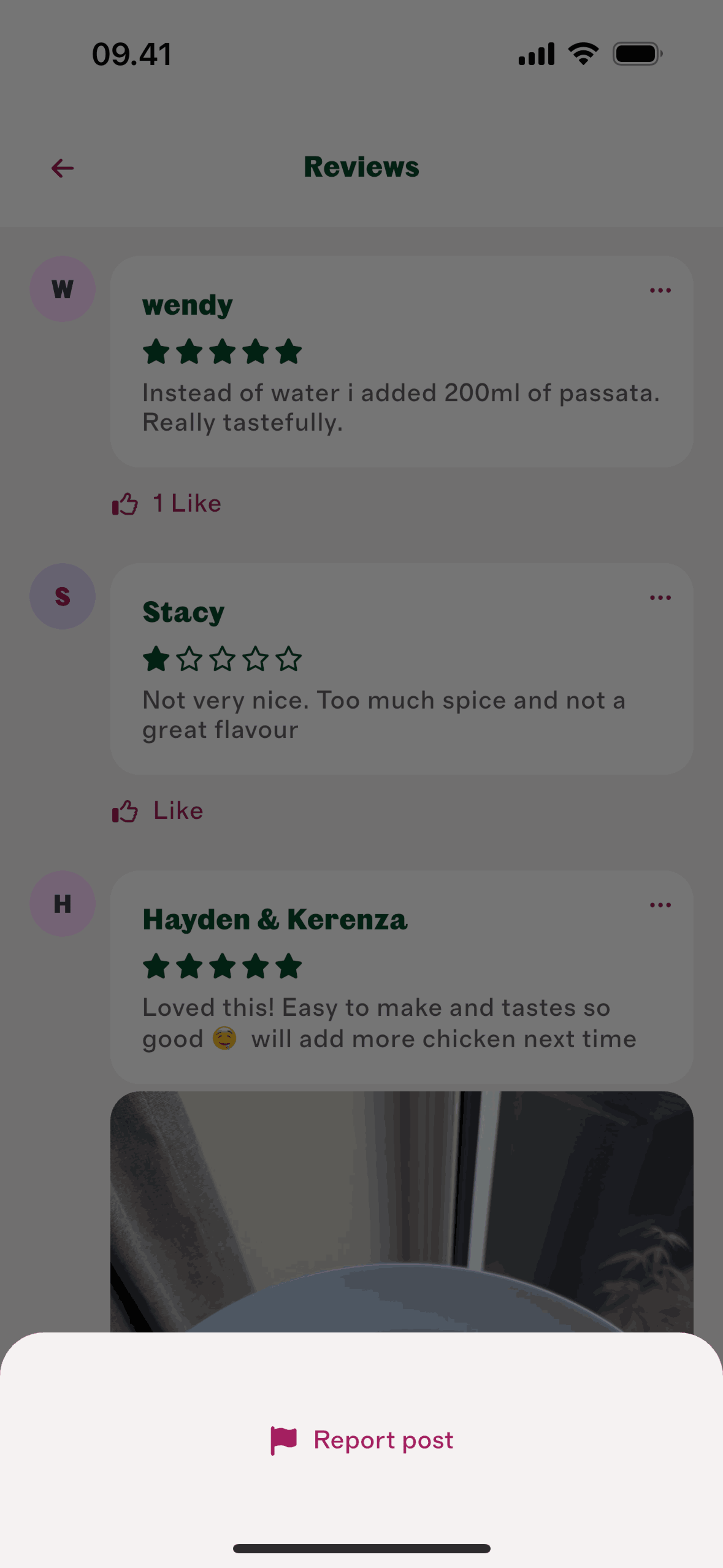 Cherrypick iOS Food & Drink interface screenshot 9