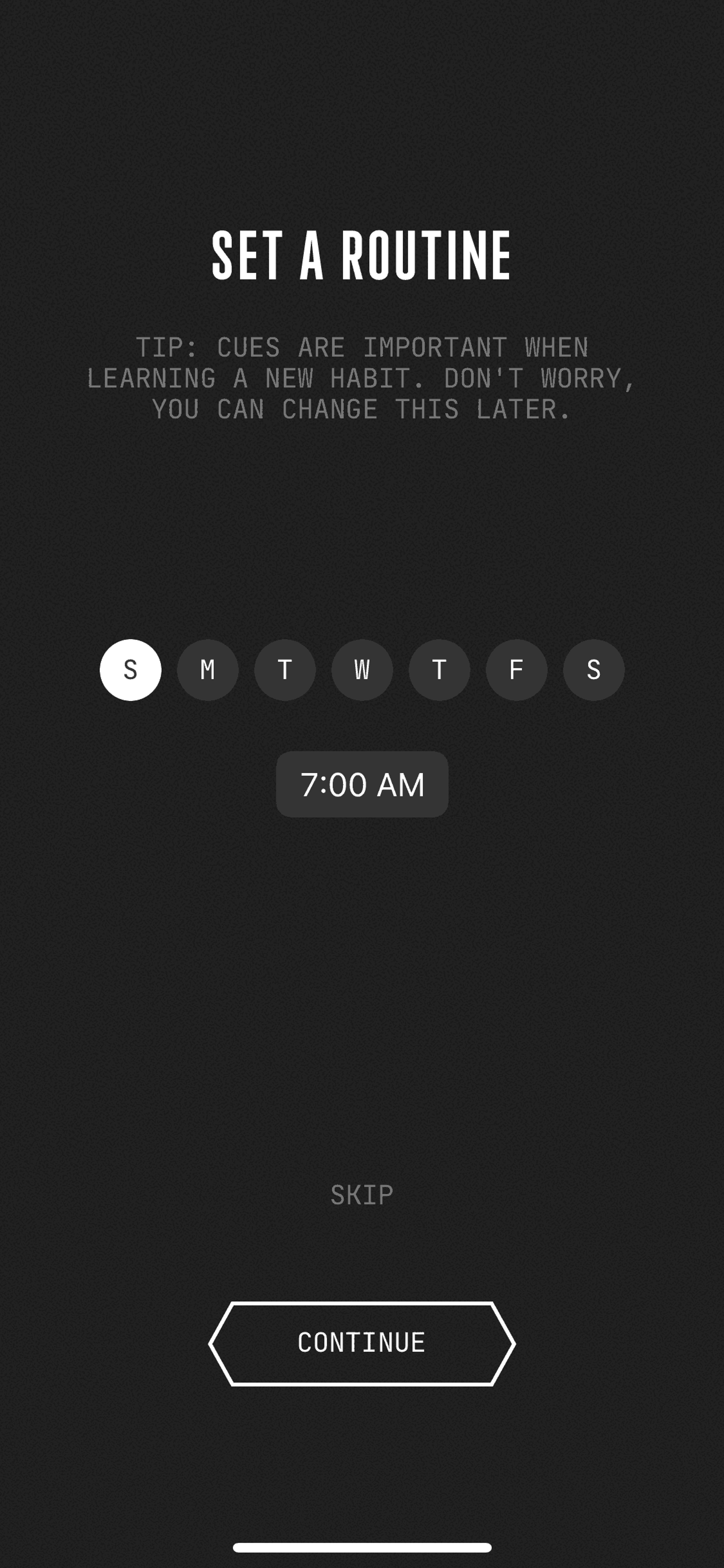 (Not Boring) Habits iOS Health & Fitness interface screenshot 15