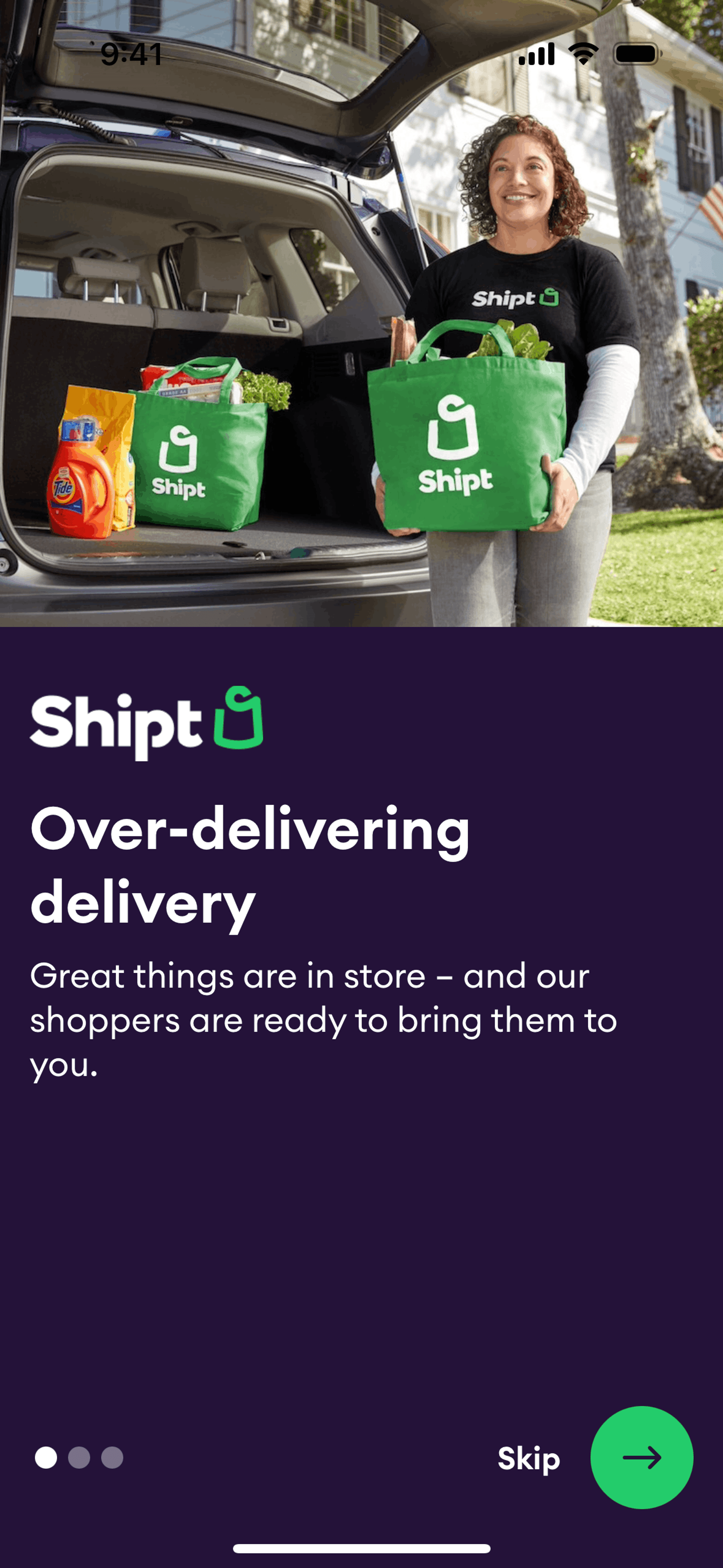 Shipt iOS Shopping interface screenshot 2