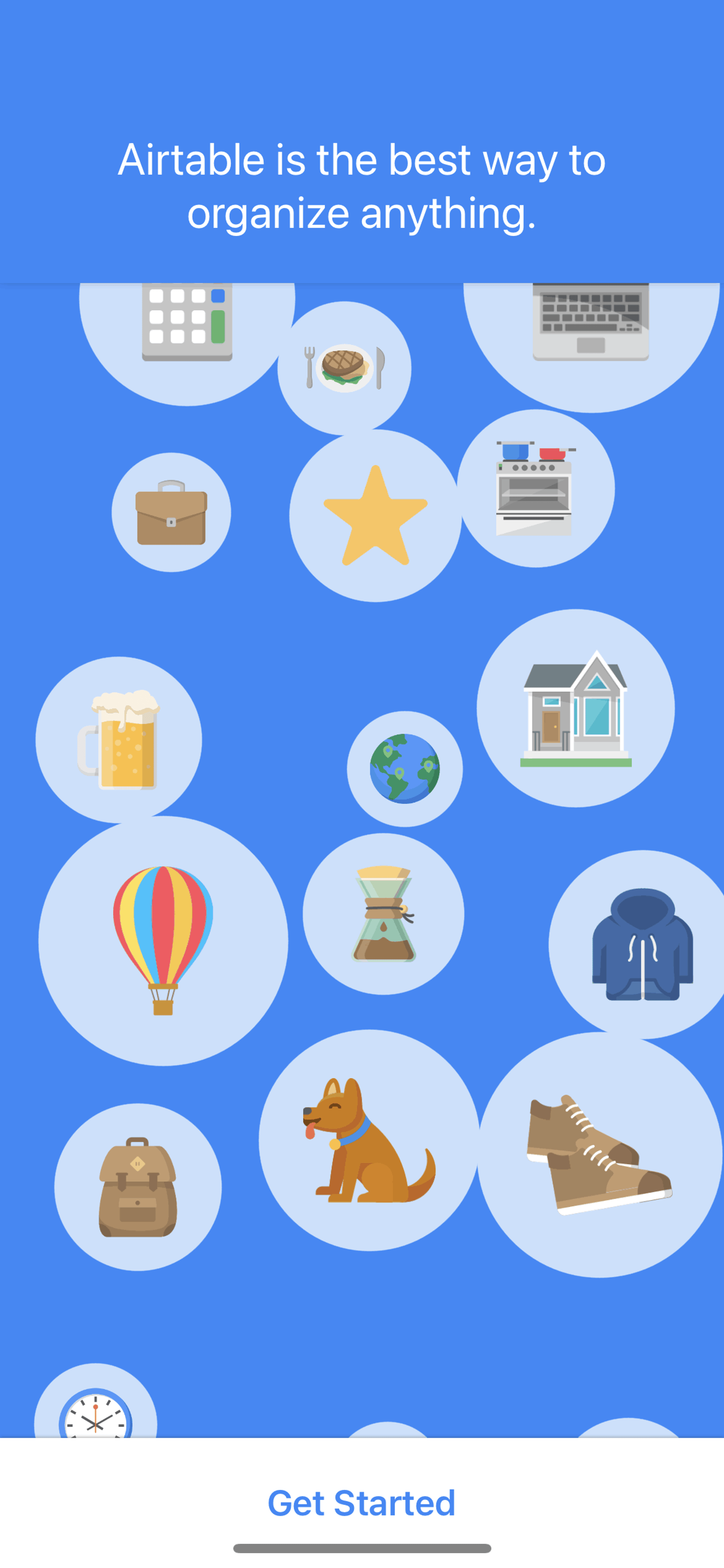 Airtable iOS Productivity interface screenshot 3