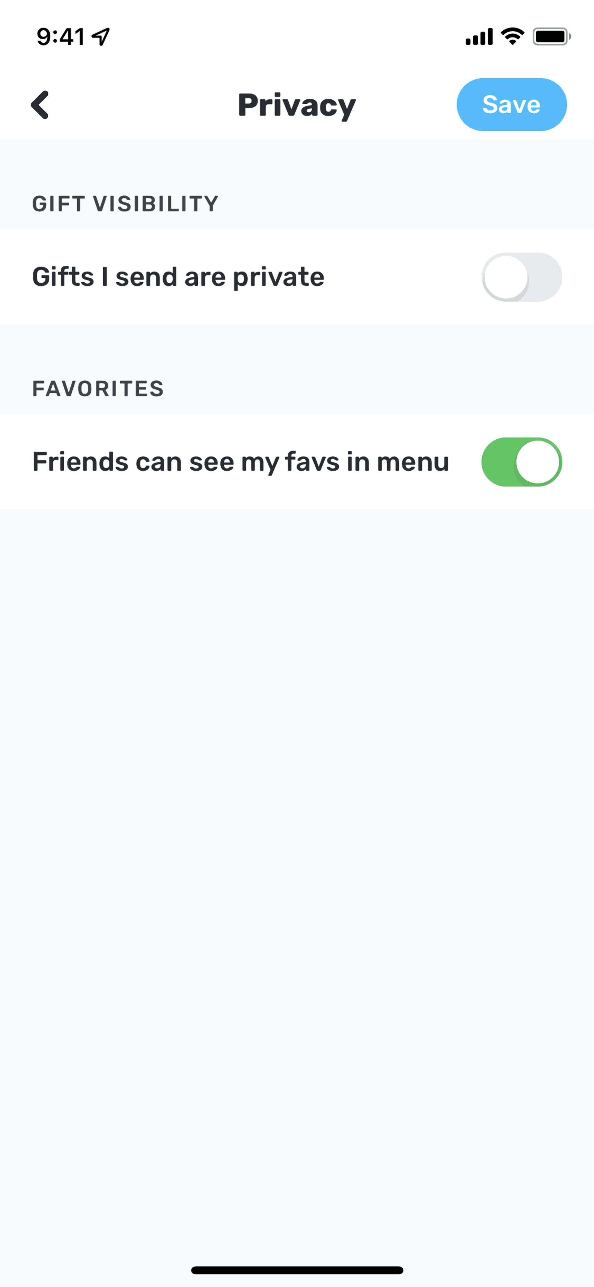 Snackpass iOS Food & Drink interface screenshot 22