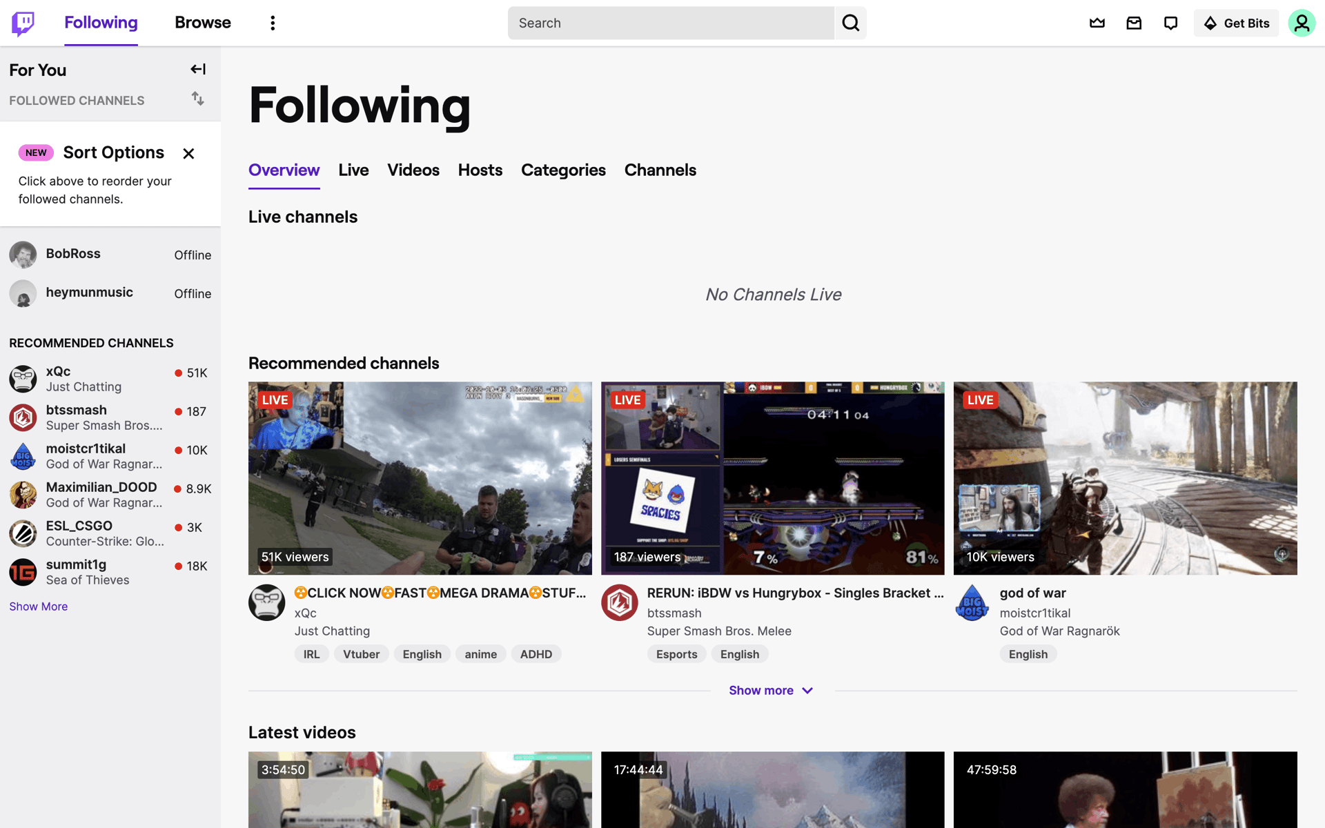 Twitch Web Photo & Video interface screenshot 12