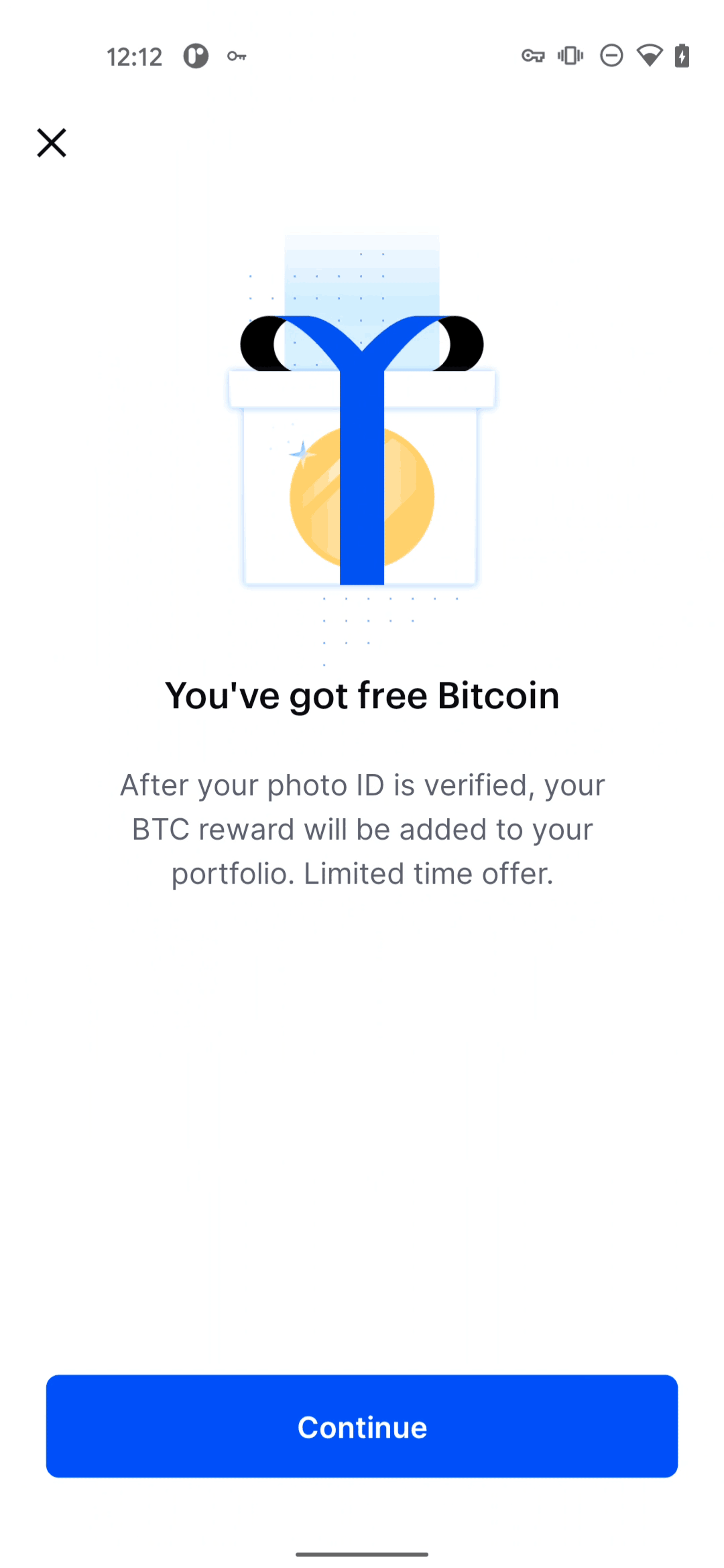Coinbase Android Finance interface screenshot 22