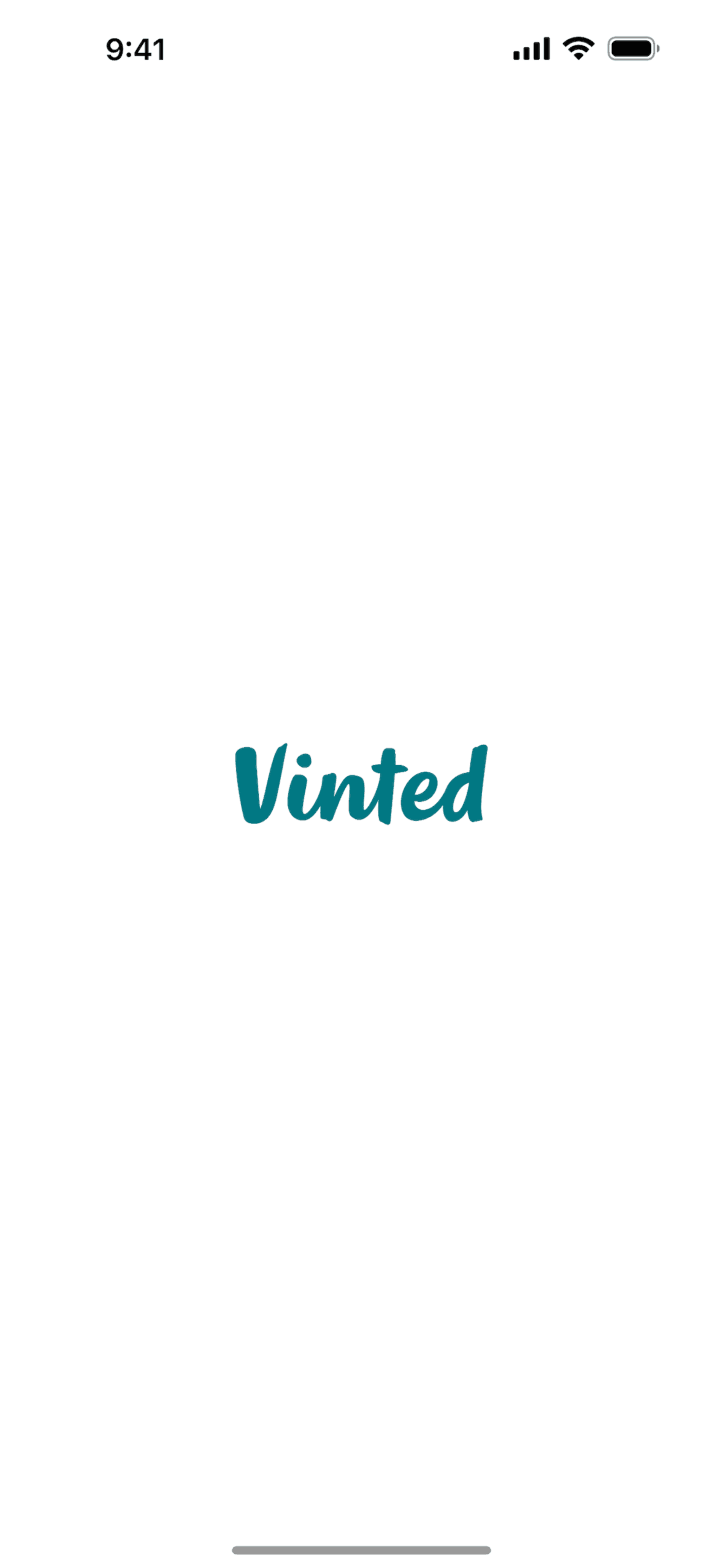 Vinted iOS Shopping interface screenshot 1