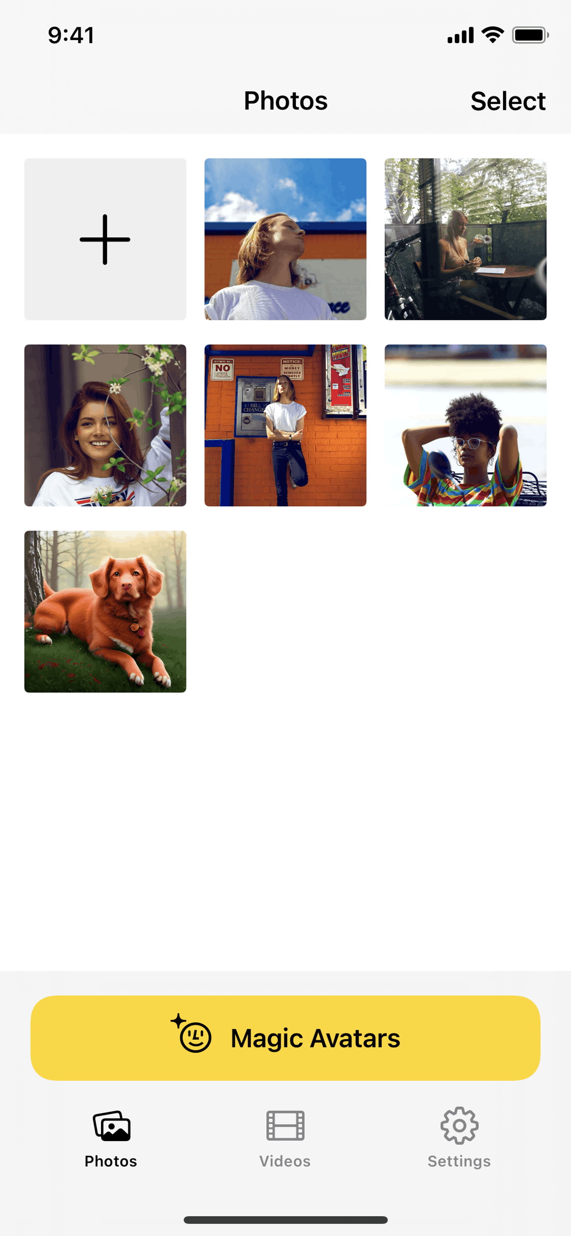 Lensa AI iOS Photo & Video interface screenshot 16