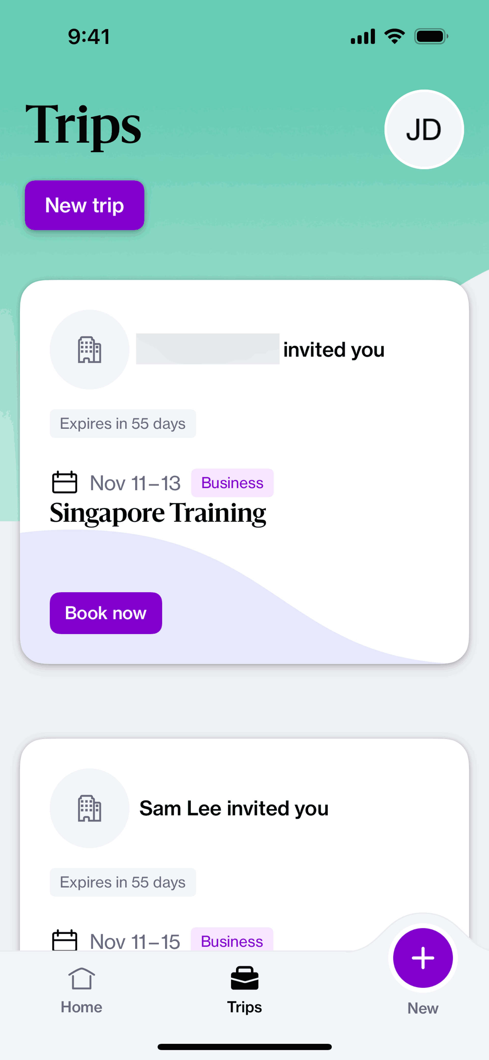 Navan iOS Business interface screenshot 22