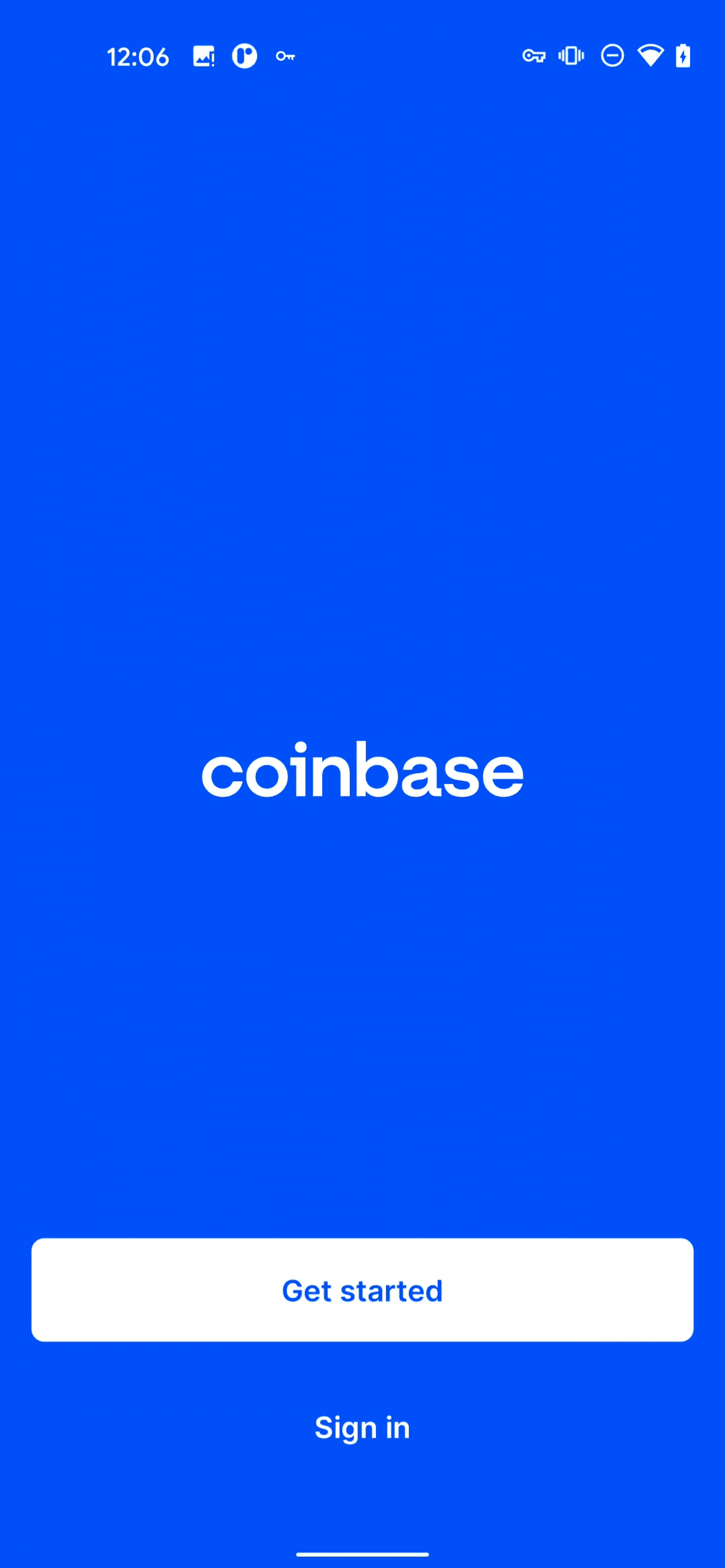 Coinbase Android Finance interface screenshot 2