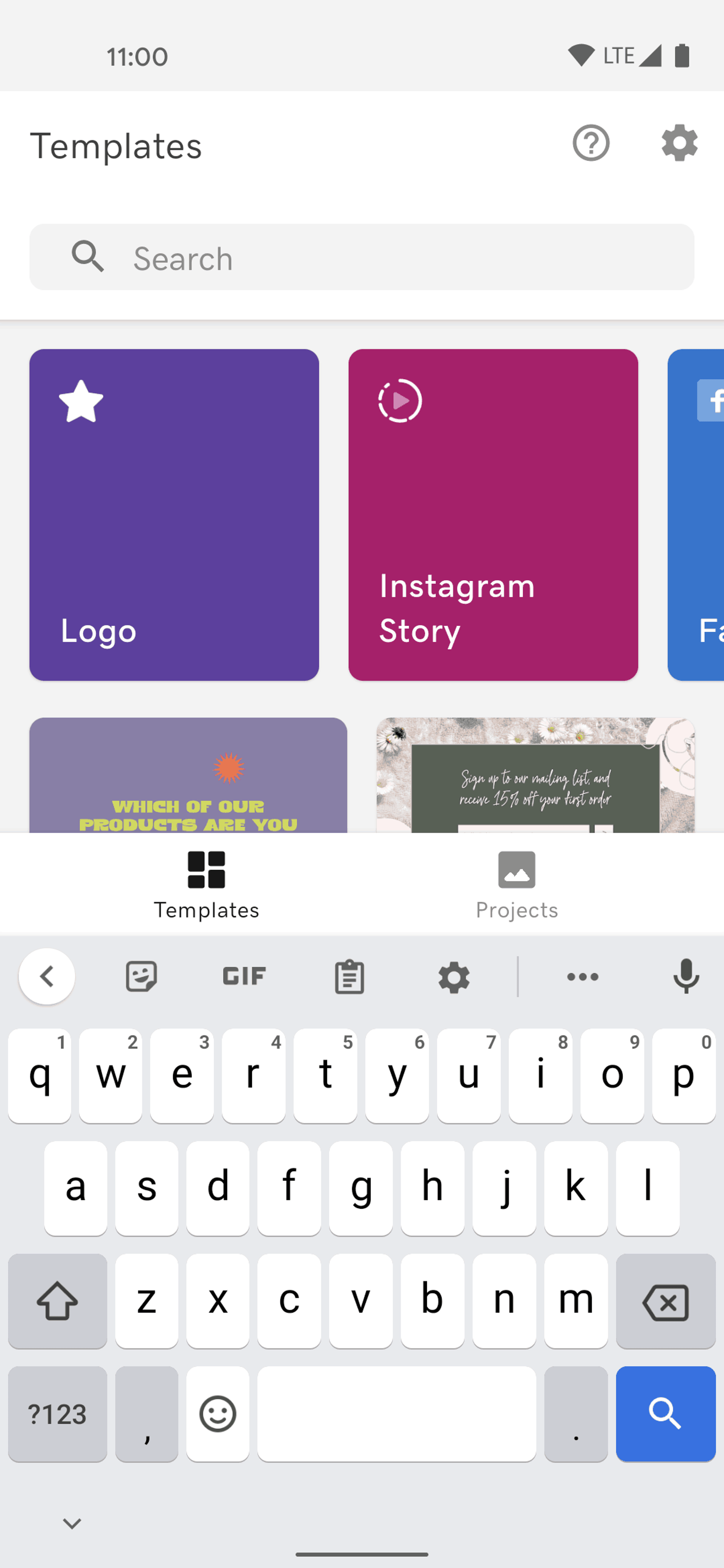 GoDaddy Studio Android Photo & Video interface screenshot 9