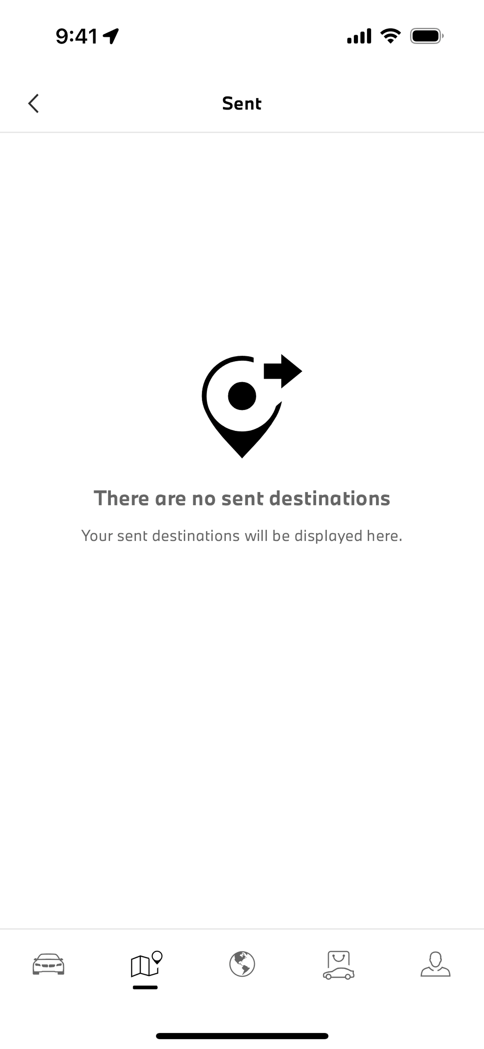 My BMW iOS Travel & Transportation interface screenshot 19
