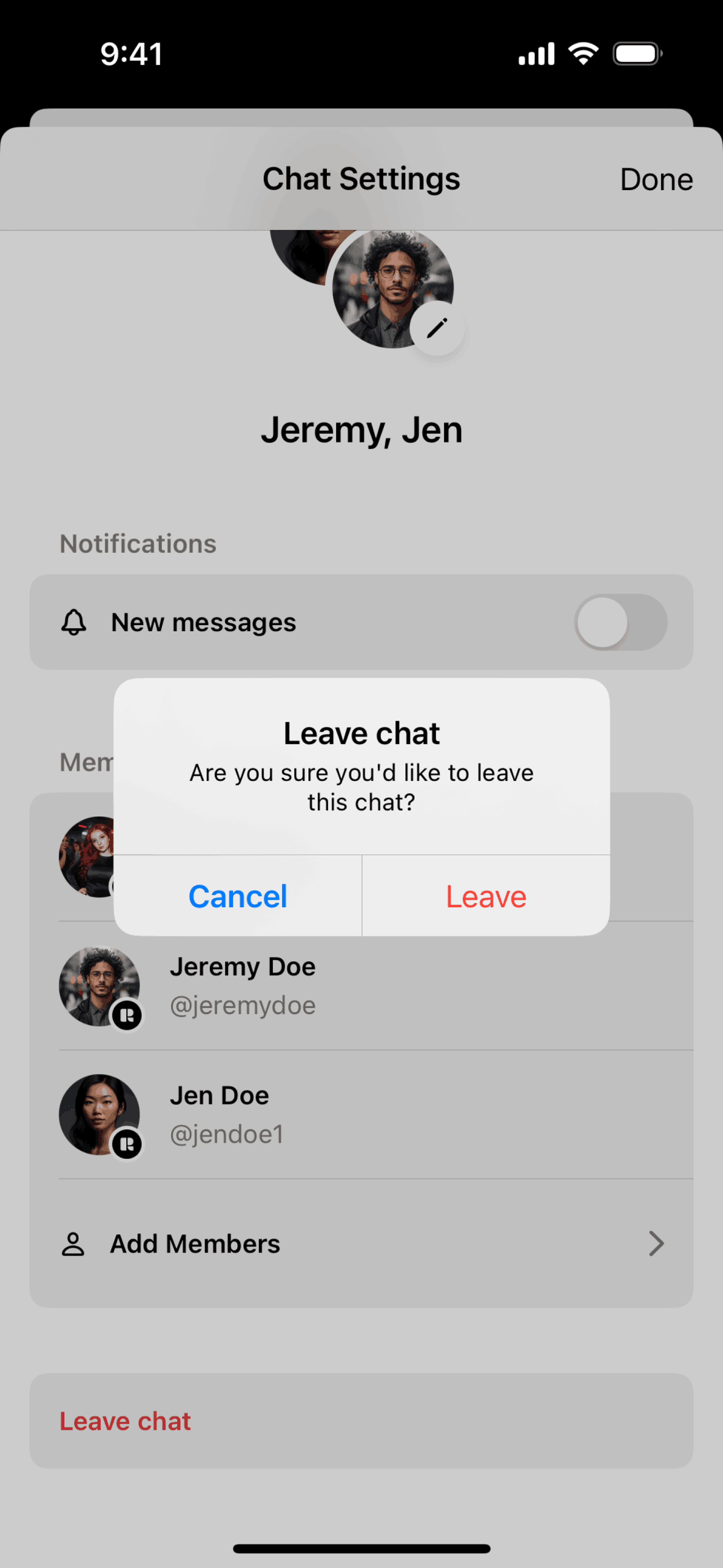 Retro iOS Social Networking interface screenshot 15