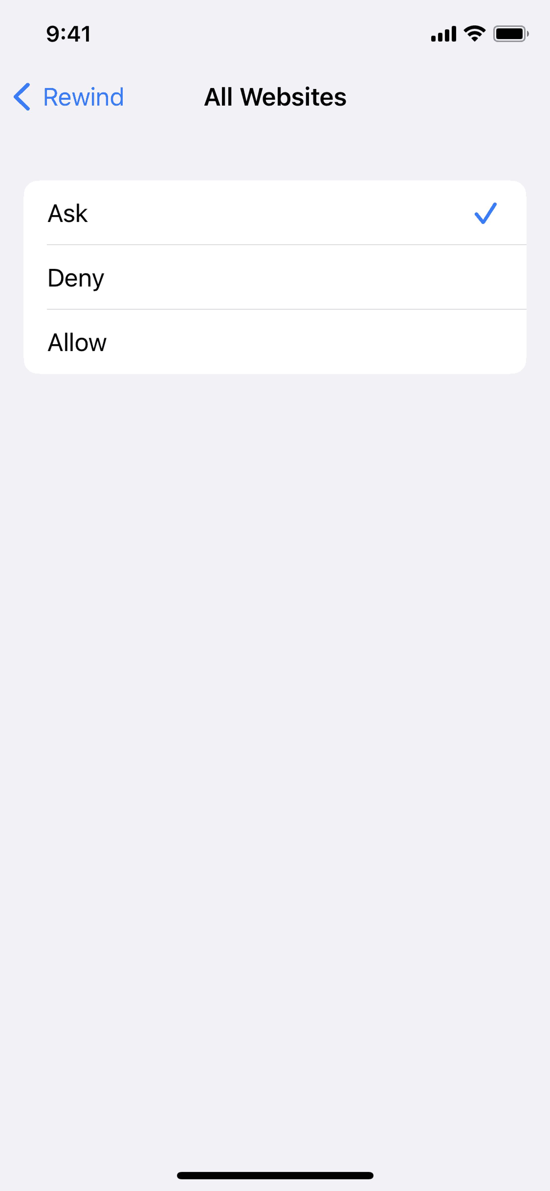Rewind iOS AI interface screenshot 22