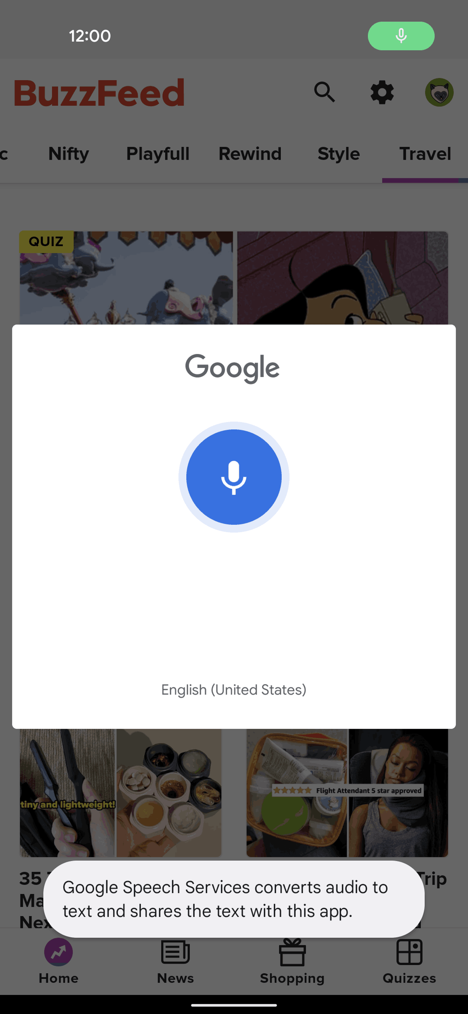 BuzzFeed Android Entertainment interface screenshot 19