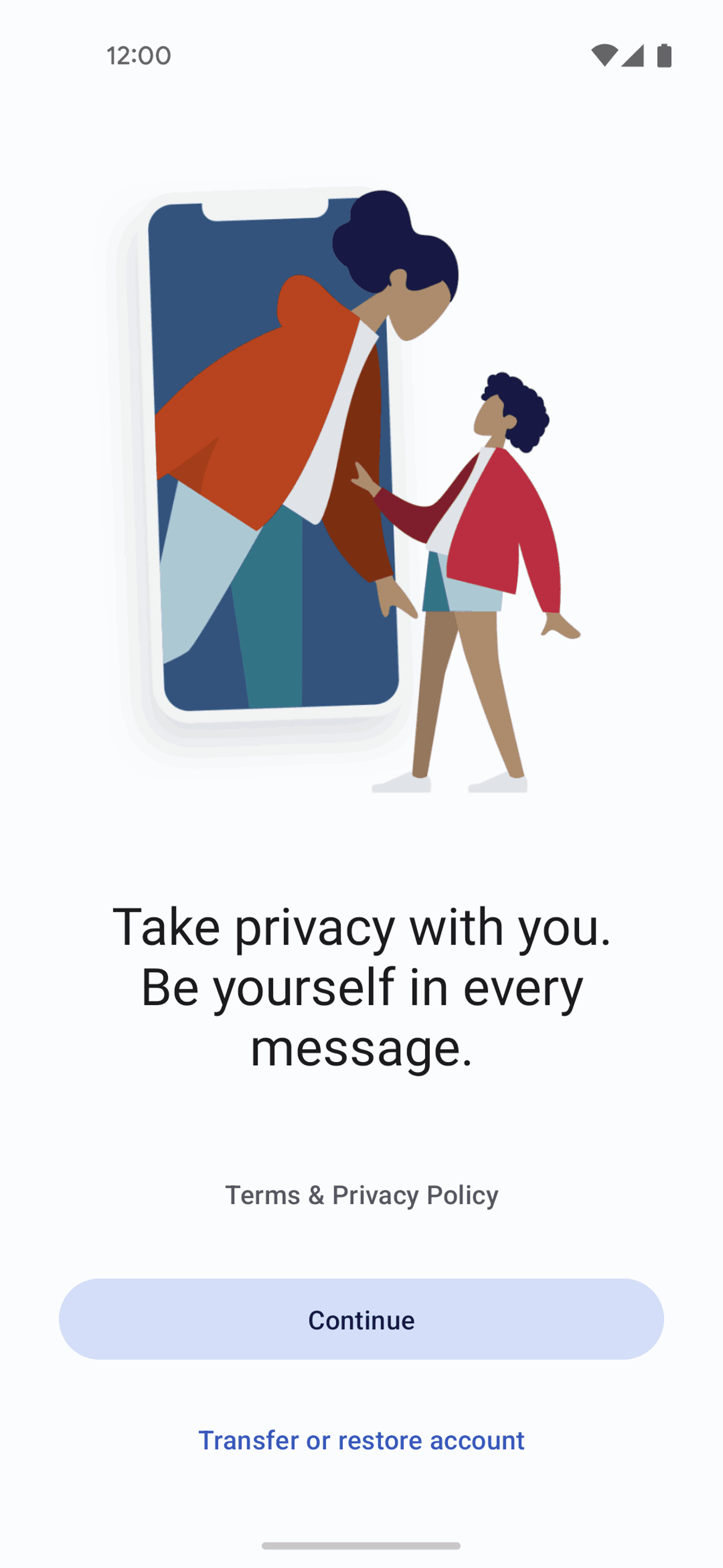 Signal Android Social Networking interface screenshot 5