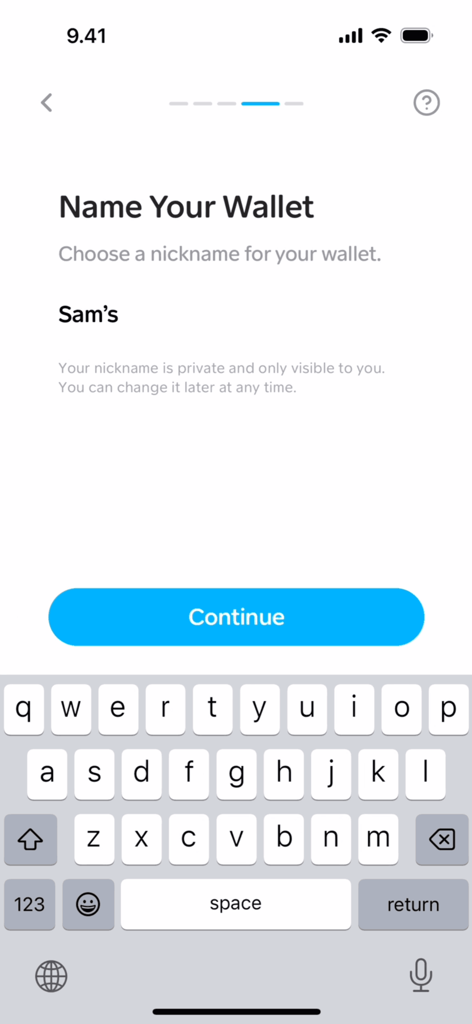 Family iOS Crypto & Web3 interface screenshot 17