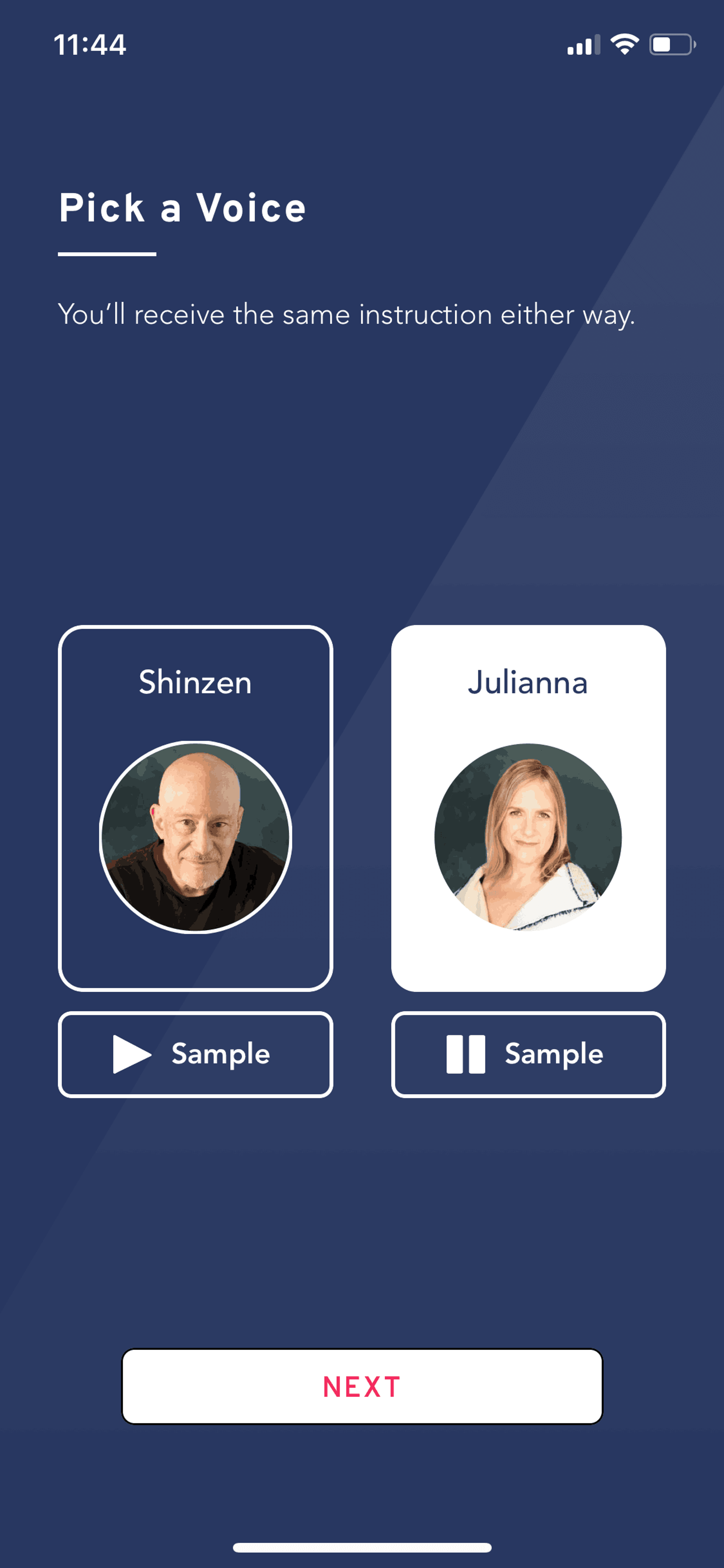 Brightmind iOS Health & Fitness interface screenshot 10
