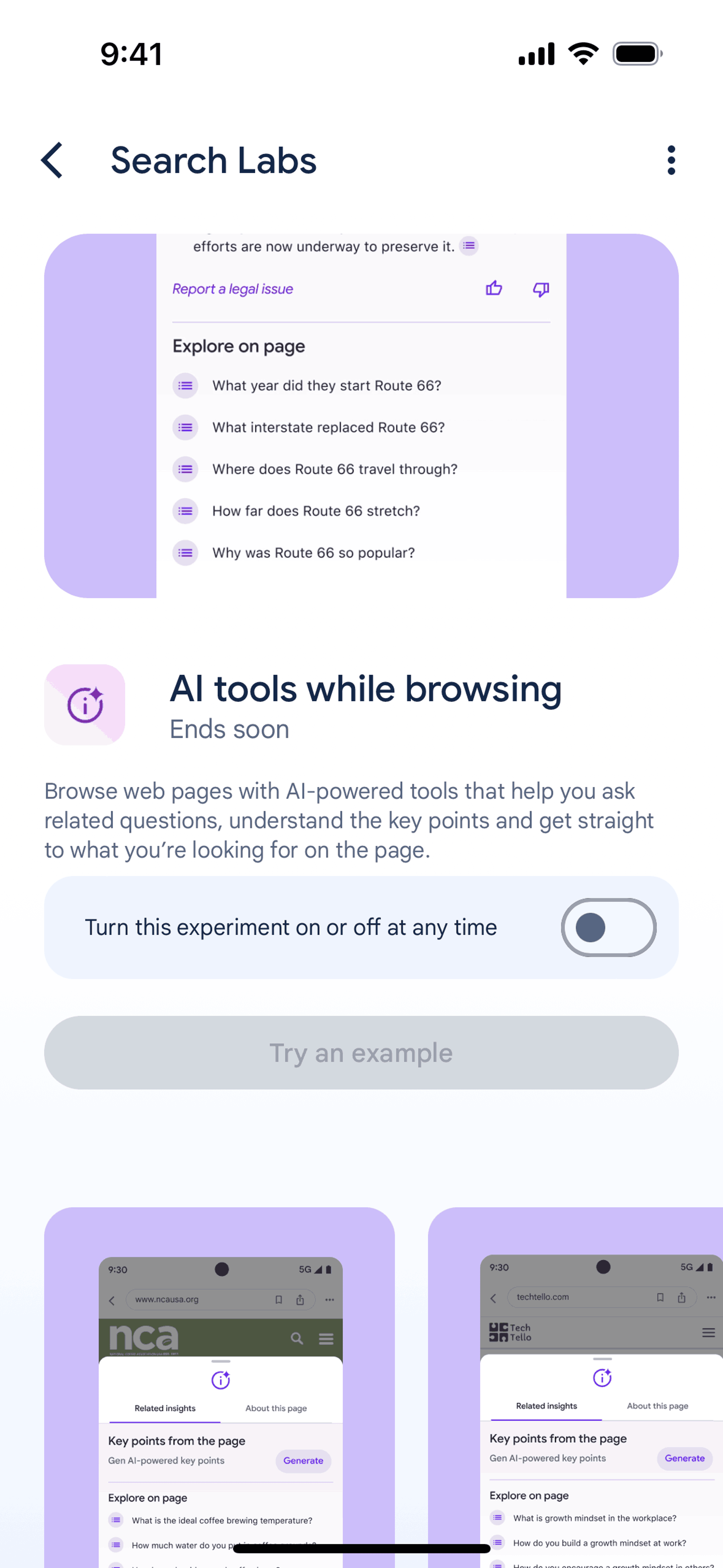 Google iOS AI interface screenshot 22