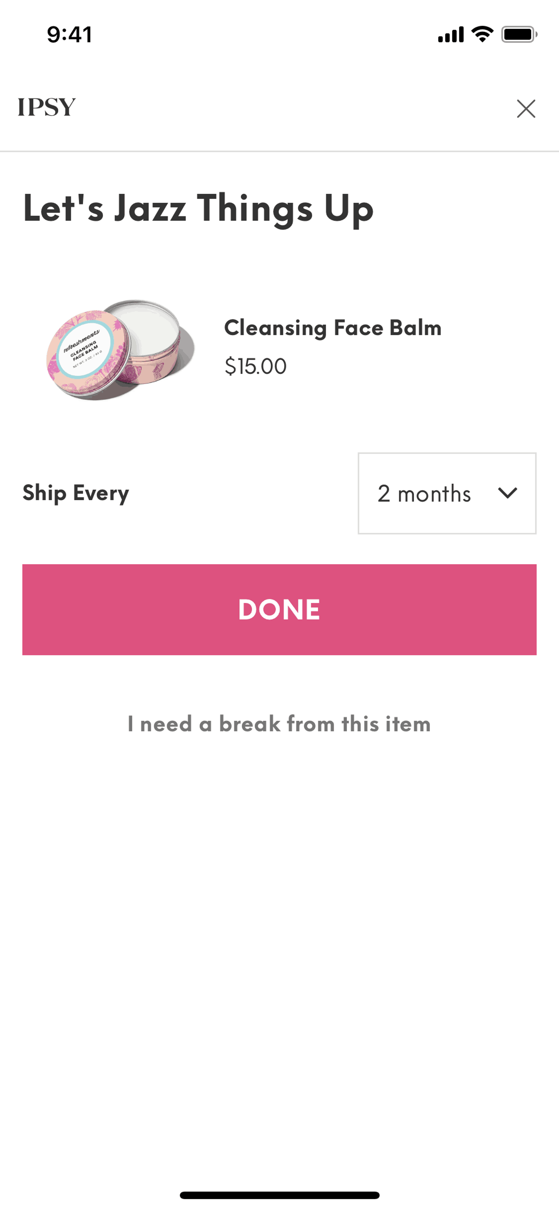 IPSY iOS Shopping interface screenshot 13