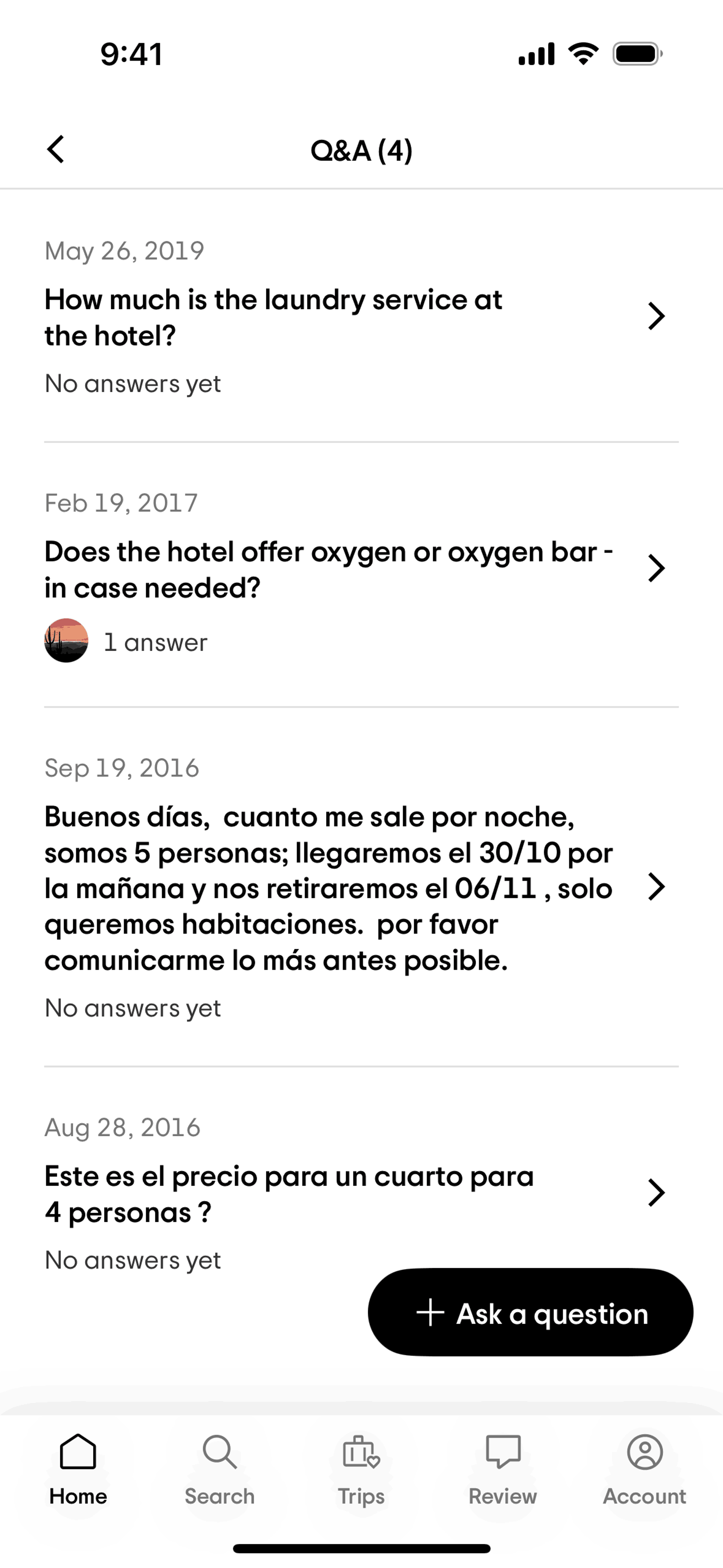Tripadvisor iOS Travel & Transportation interface screenshot 15
