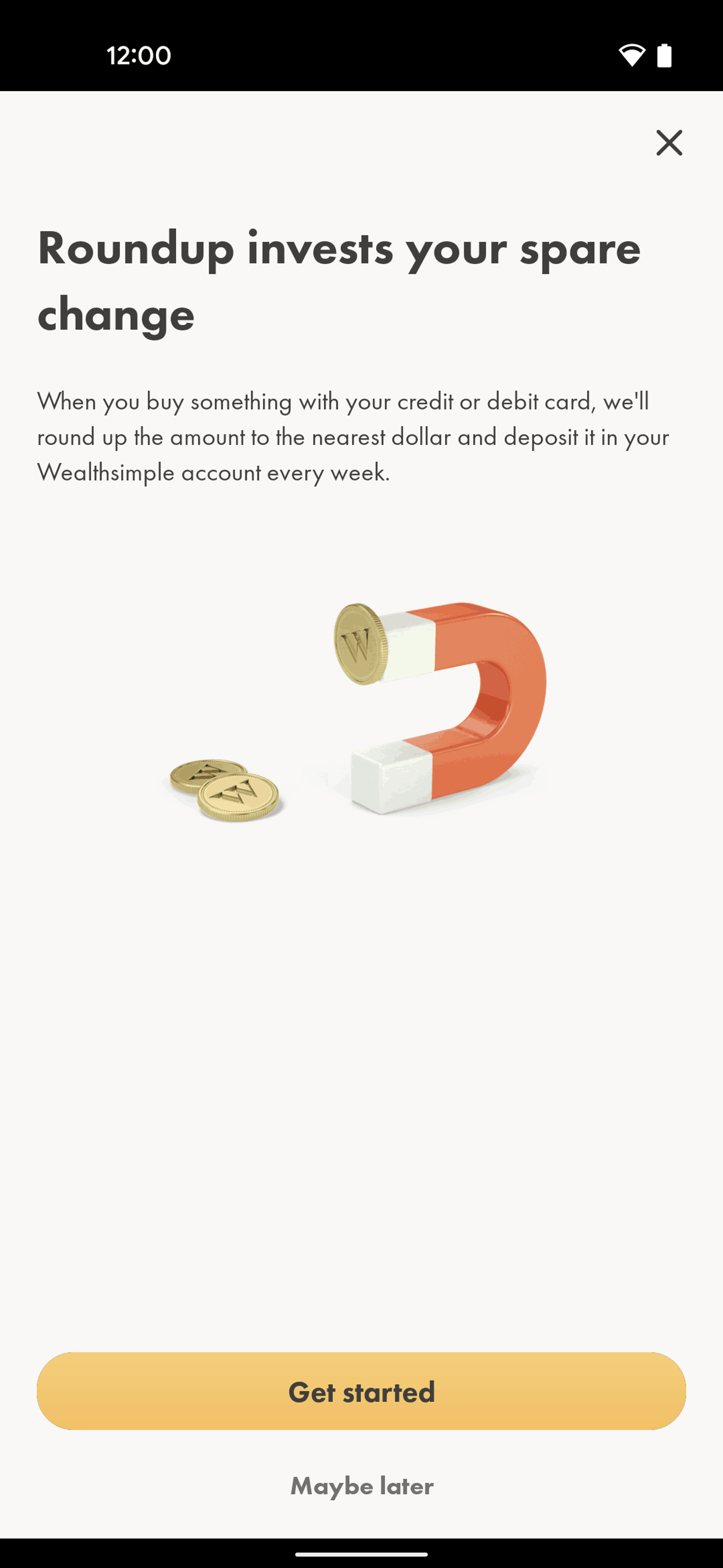 Wealthsimple Invest Android Finance interface screenshot 18