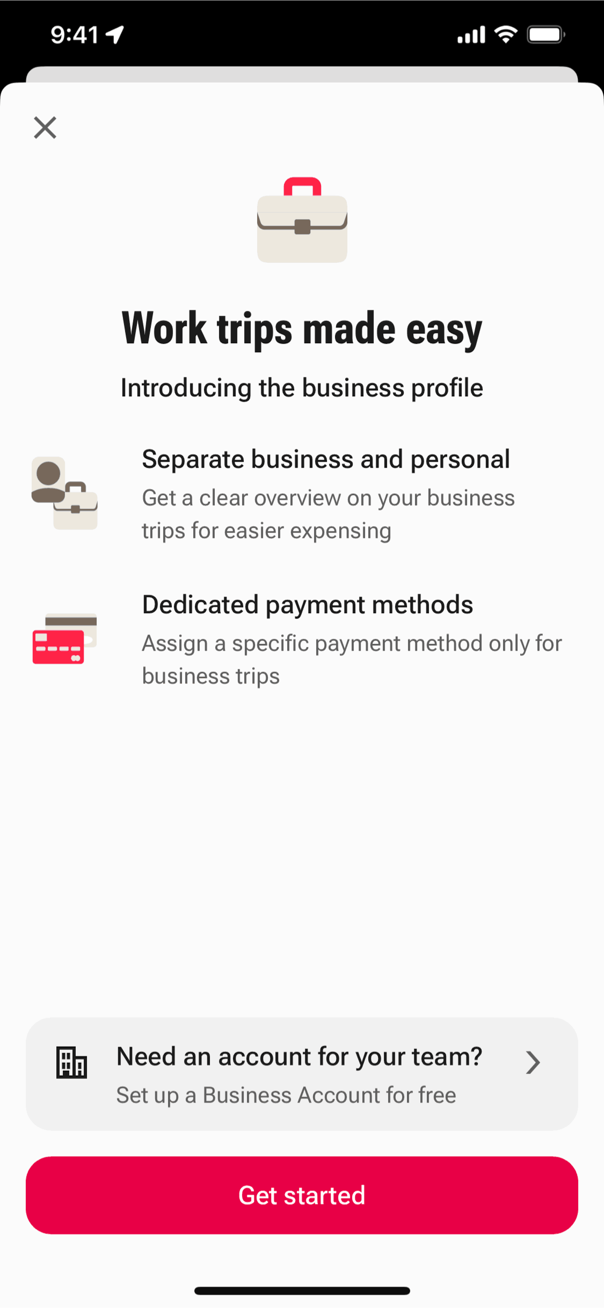 FREENOW iOS Travel & Transportation interface screenshot 17