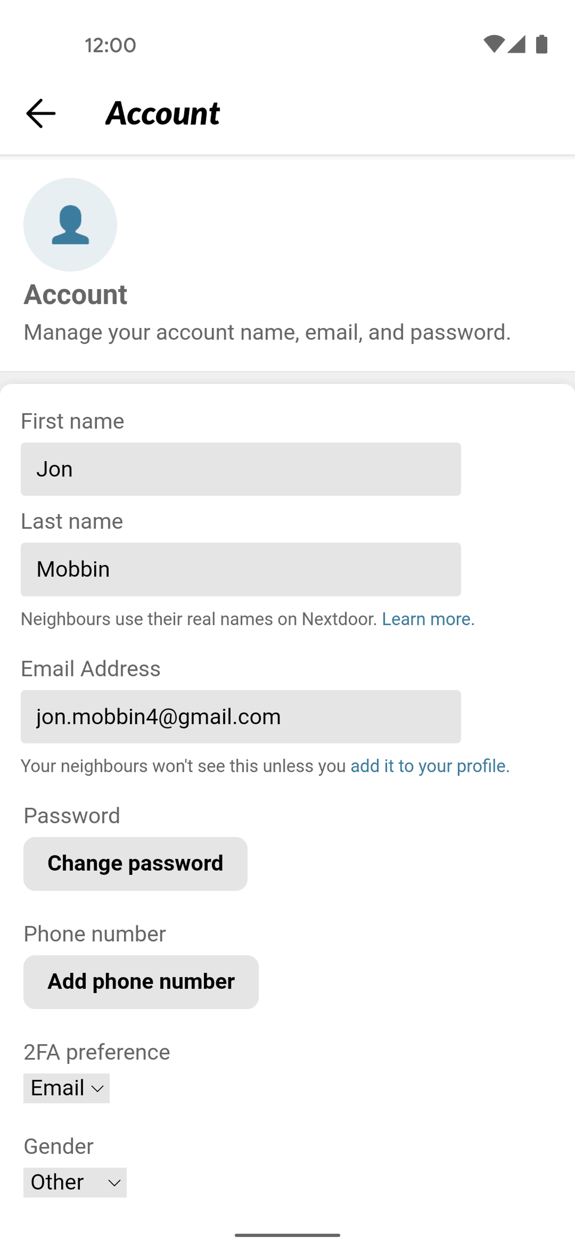 Nextdoor Android News interface screenshot 19