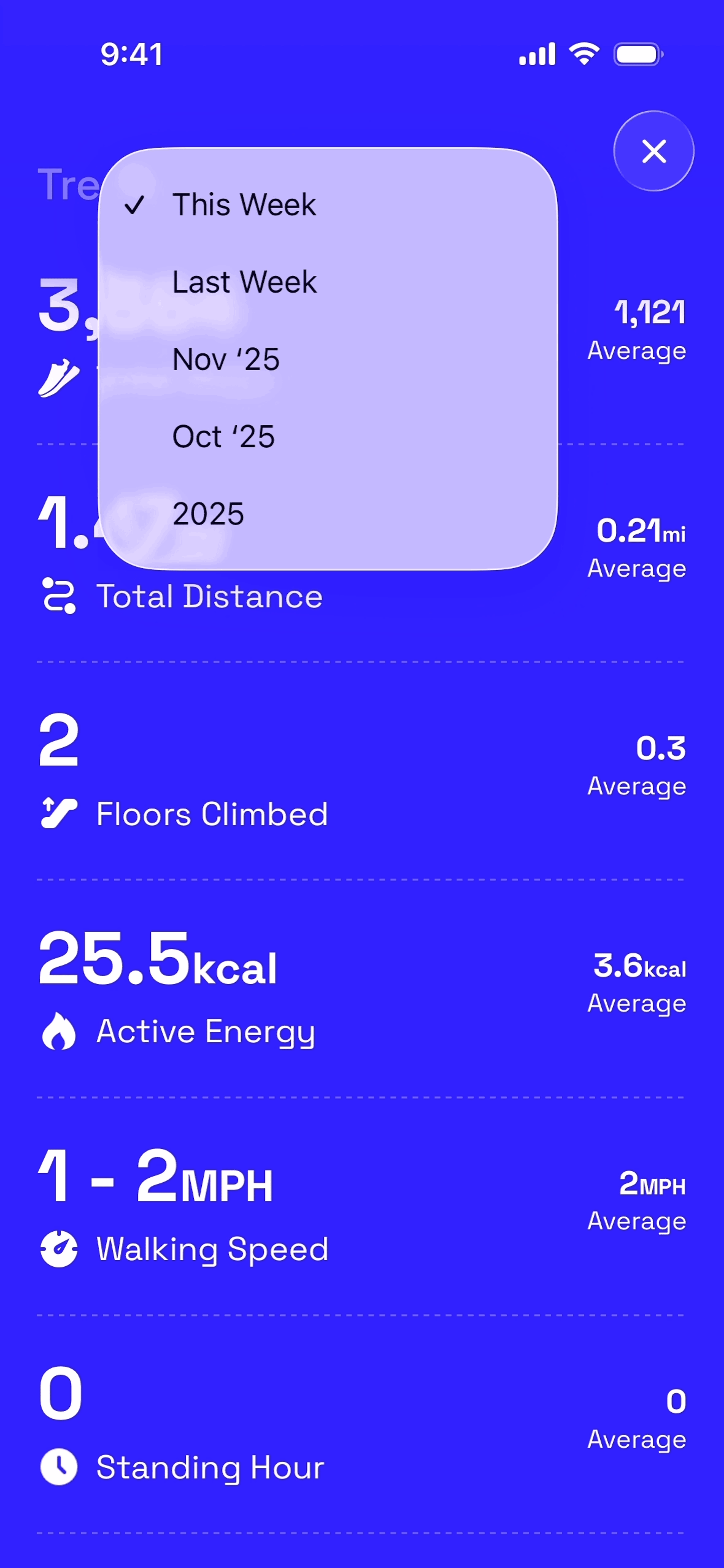 GO Club iOS Health & Fitness interface screenshot 23