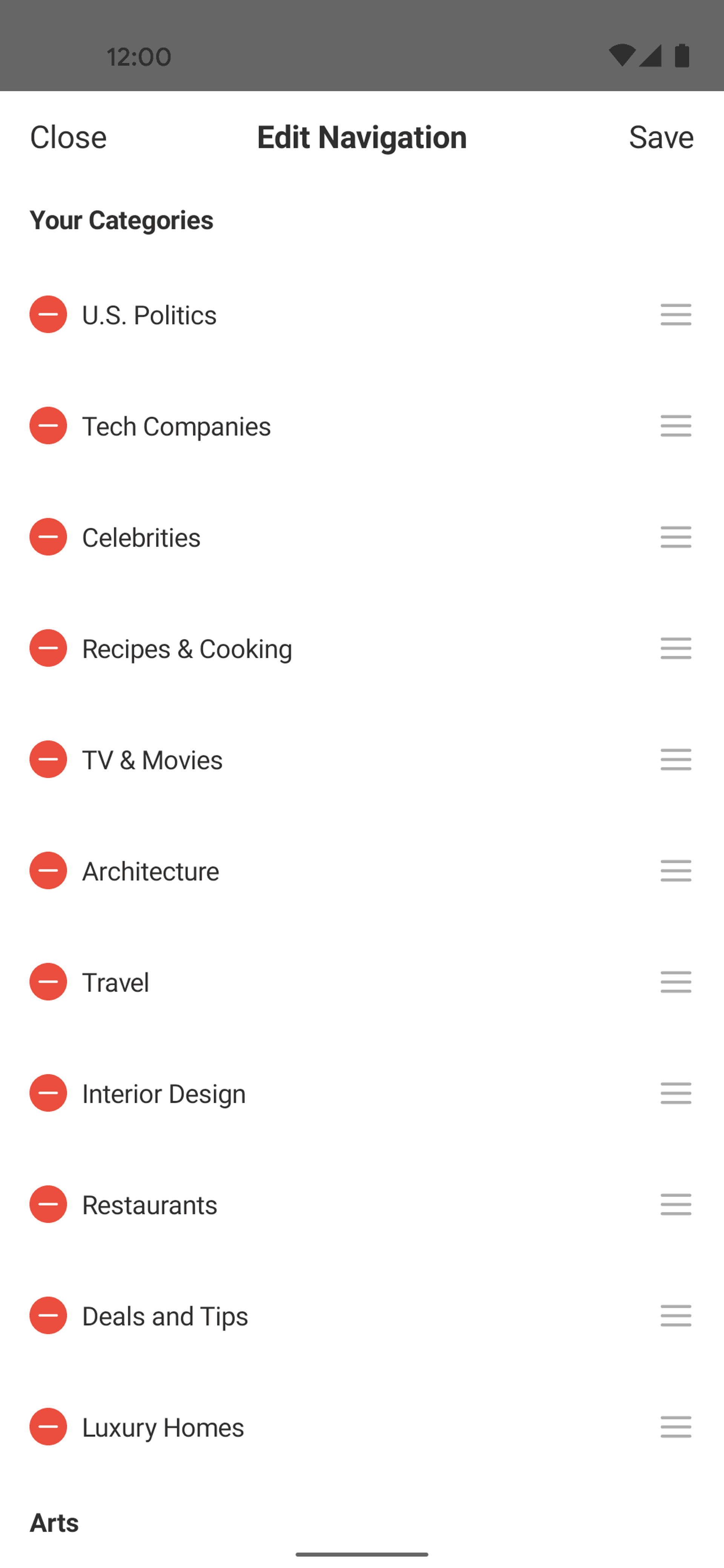 Artifact Android AI interface screenshot 9