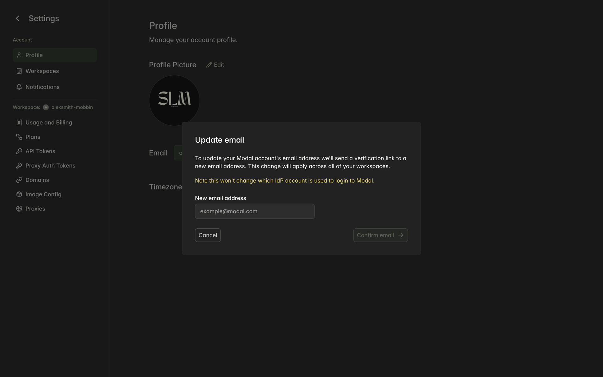 Modal Web Developer Tools interface screenshot 19