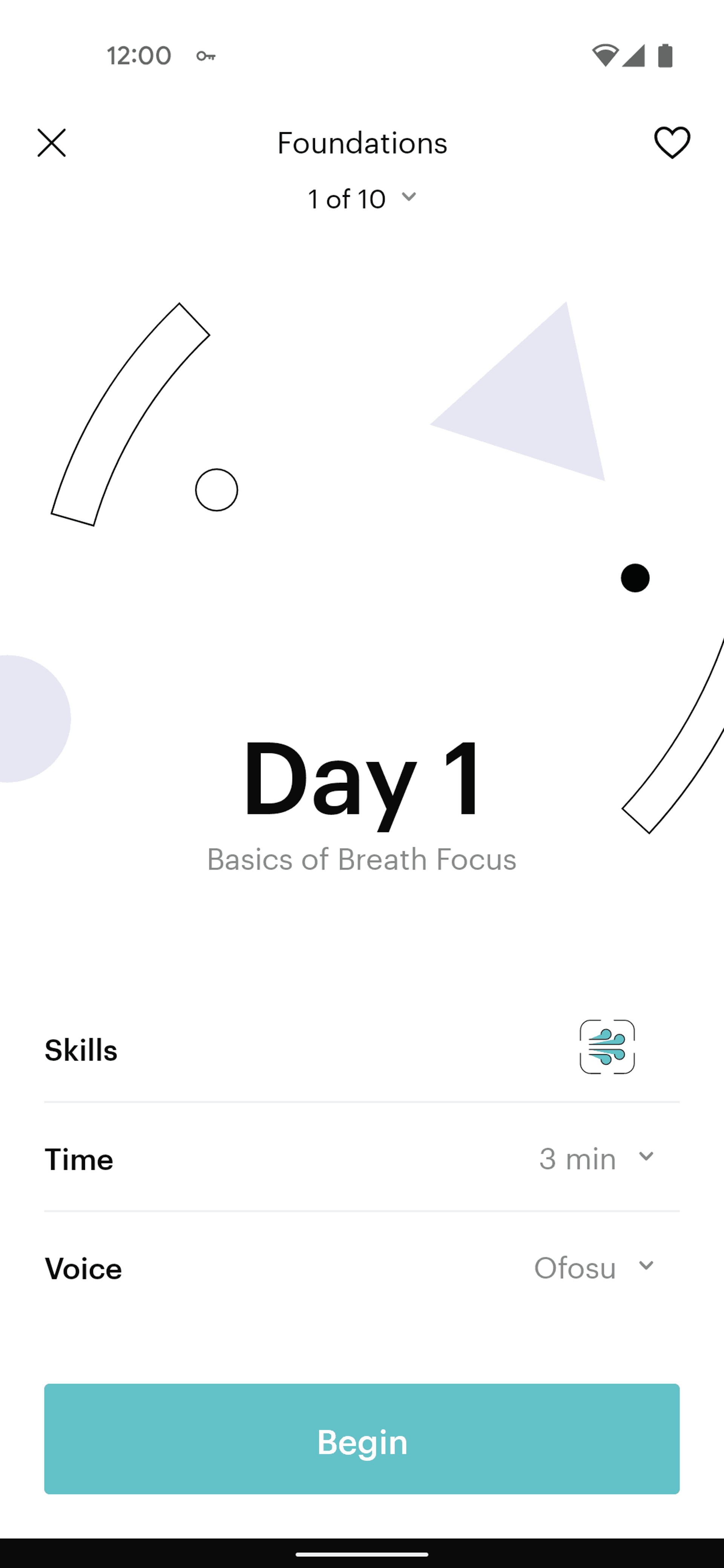 Balance Android Health & Fitness interface screenshot 17