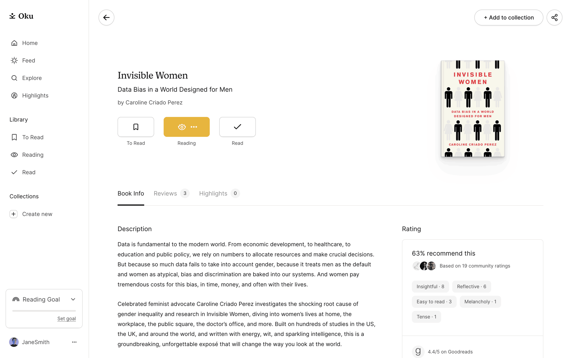 Oku Web Lifestyle interface screenshot 24