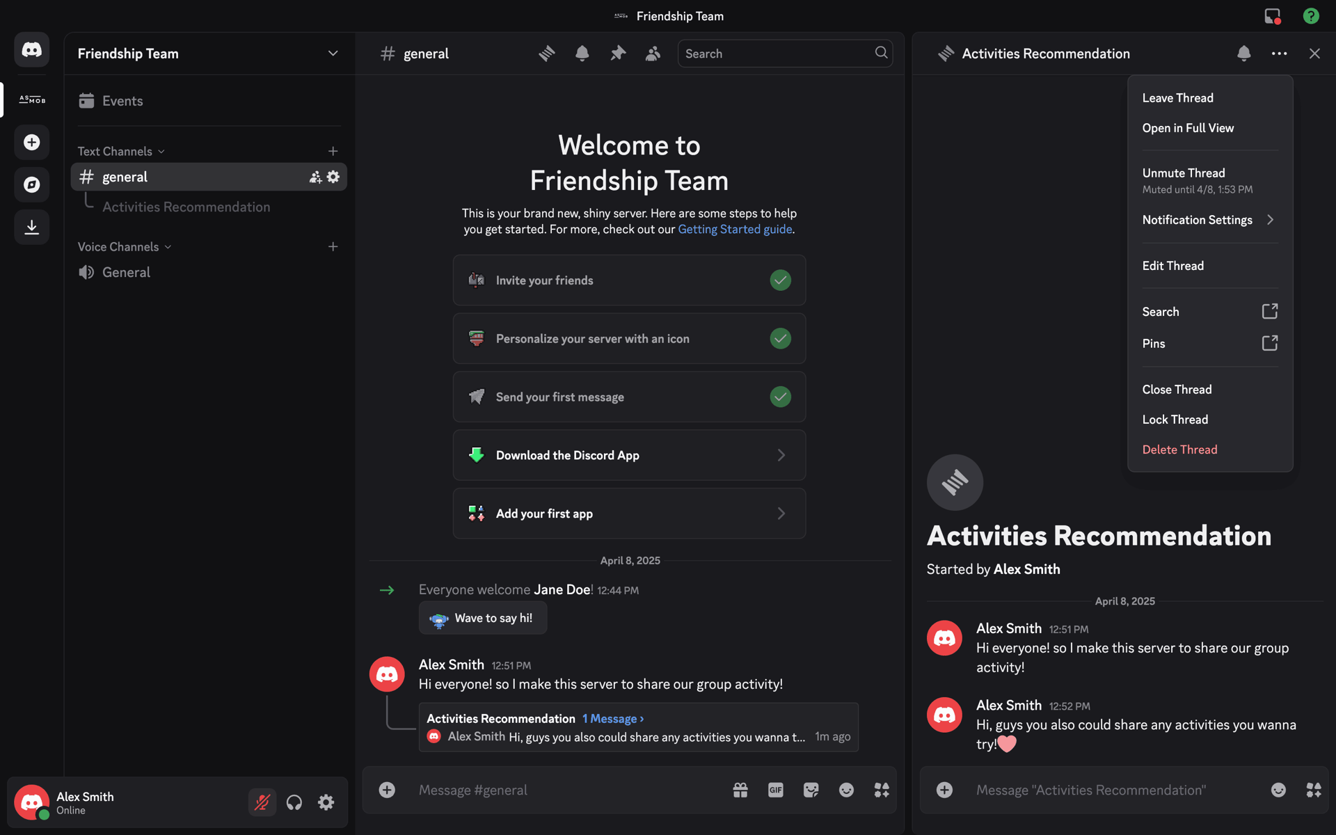 Discord Web Social Networking interface screenshot 5