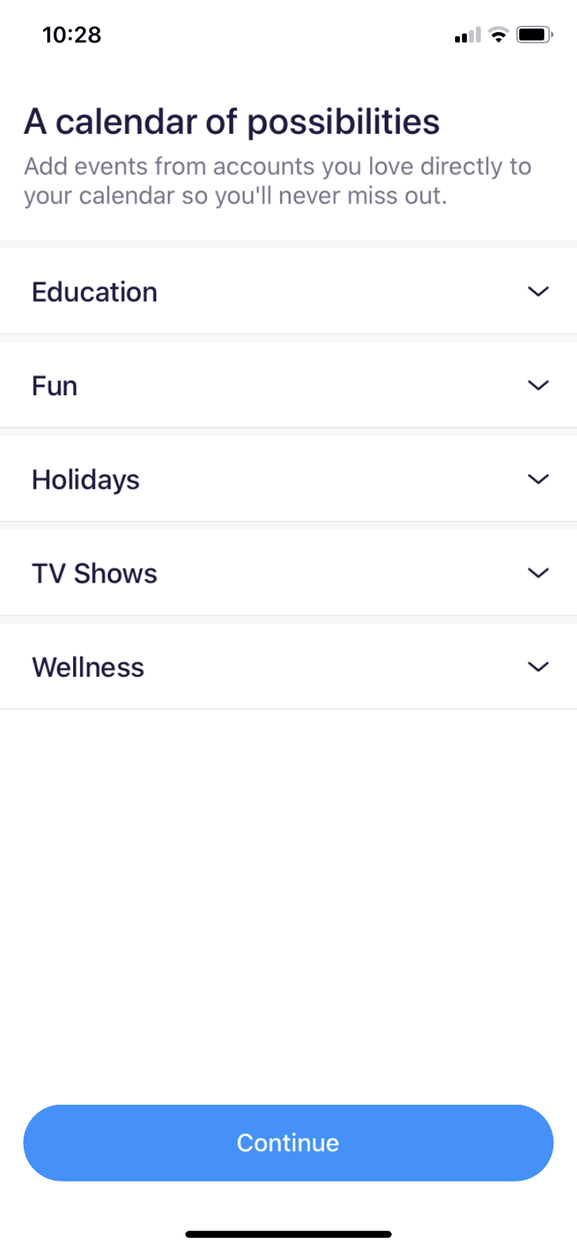 IRL iOS Social Networking interface screenshot 8