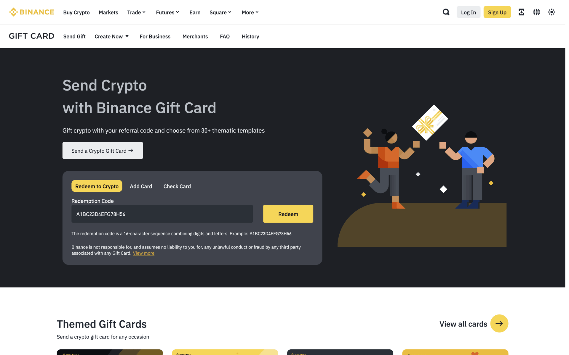 Binance Web Finance interface screenshot 24