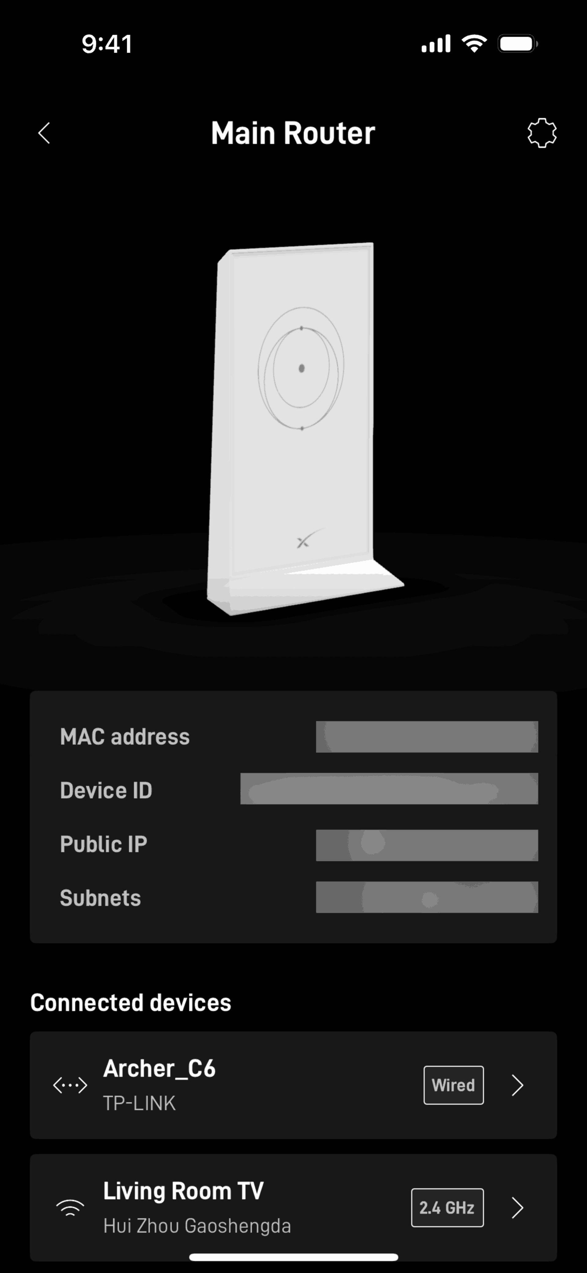Starlink iOS Utilities interface screenshot 16