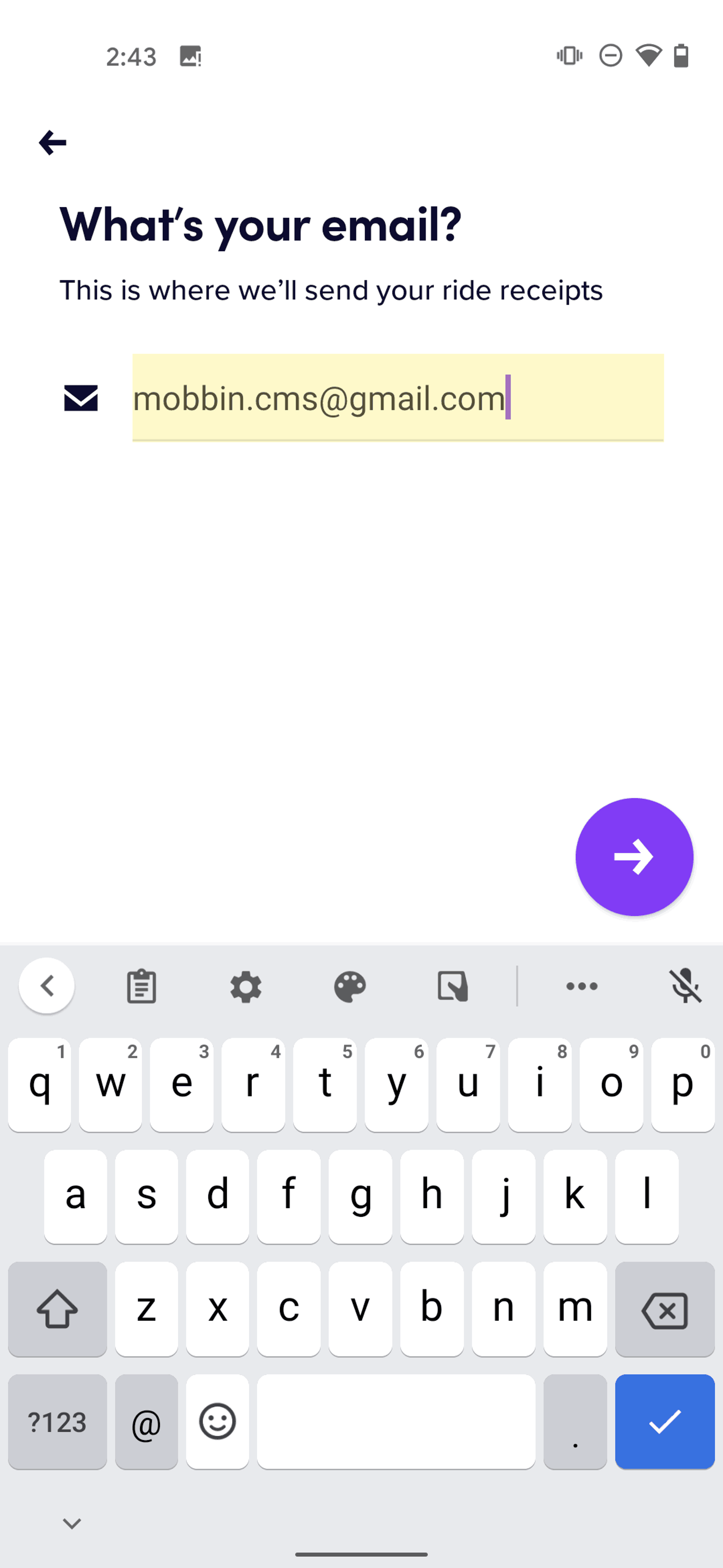 Lyft Android Travel & Transportation interface screenshot 10