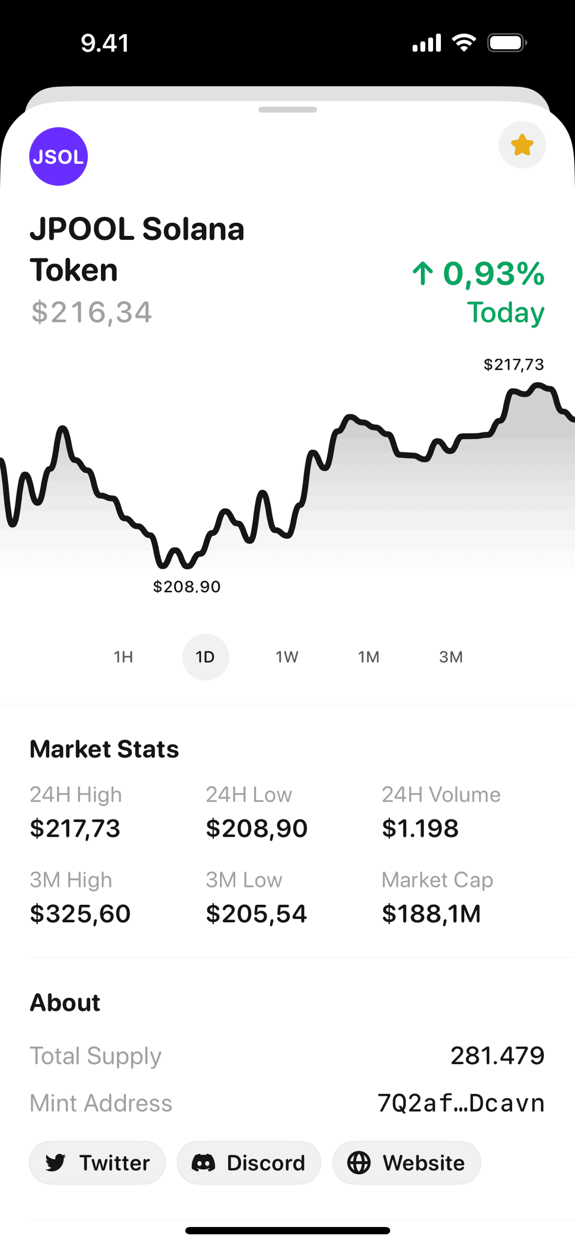 Glow iOS Finance interface screenshot 16