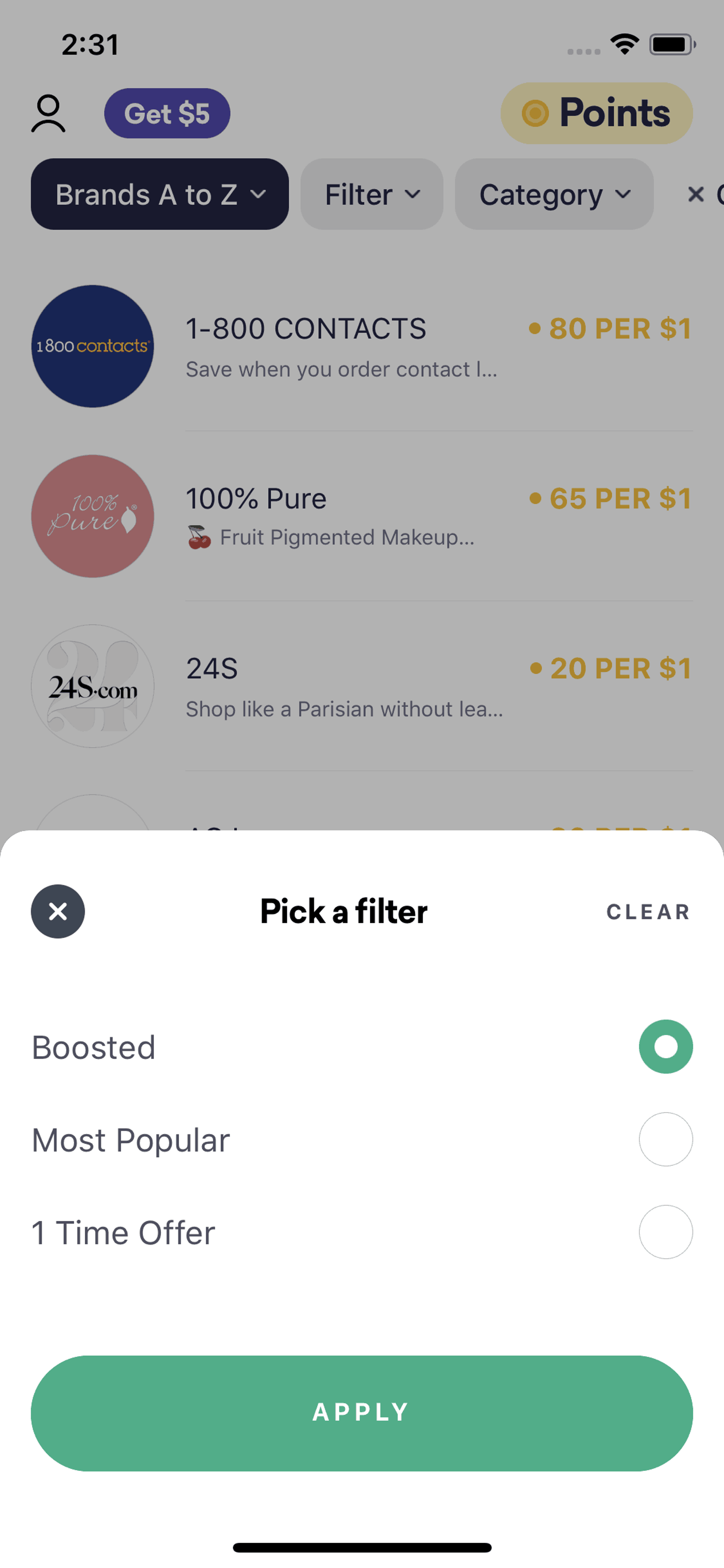 Drop iOS Lifestyle interface screenshot 22