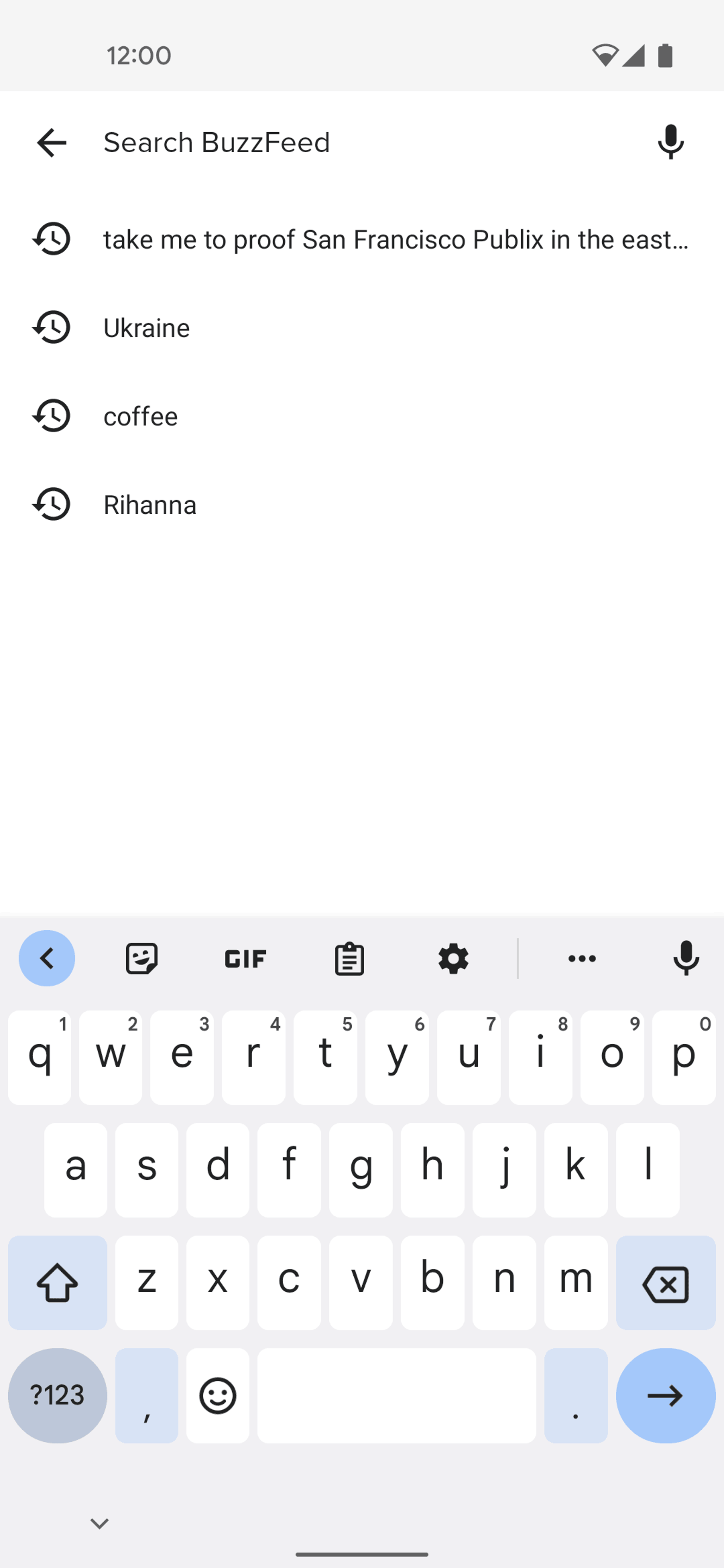 BuzzFeed Android Entertainment interface screenshot 4
