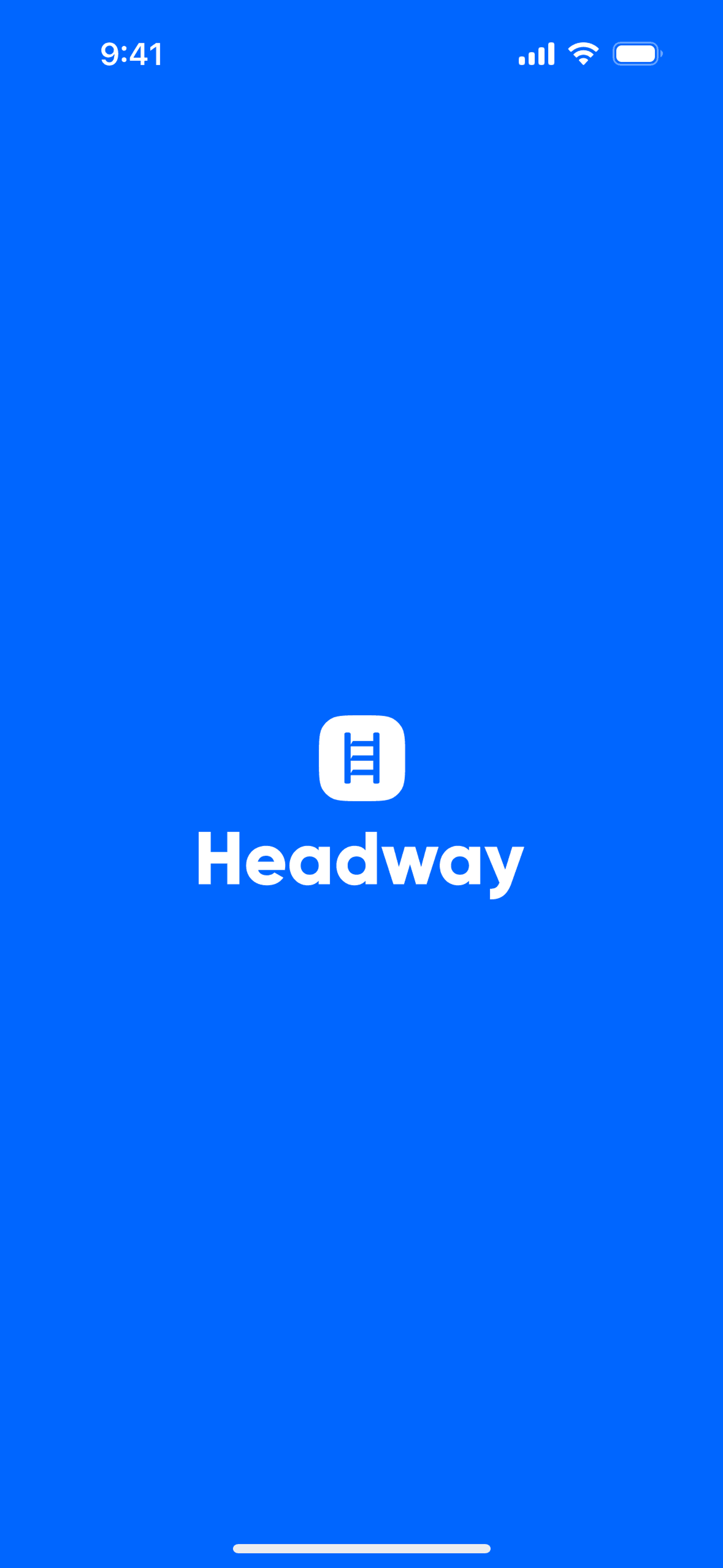 Headway iOS Education interface screenshot 1